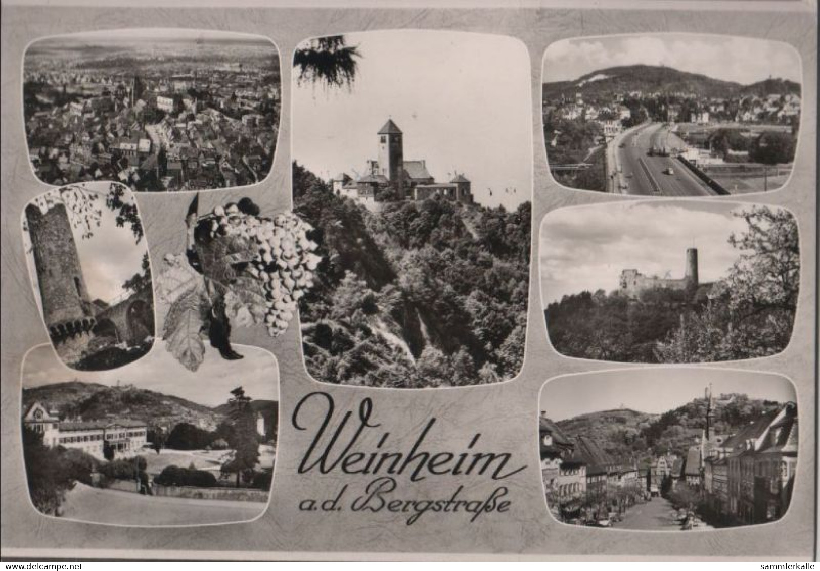 57076 - Weinheim - 7 Teilbilder - 1972 - Weinheim