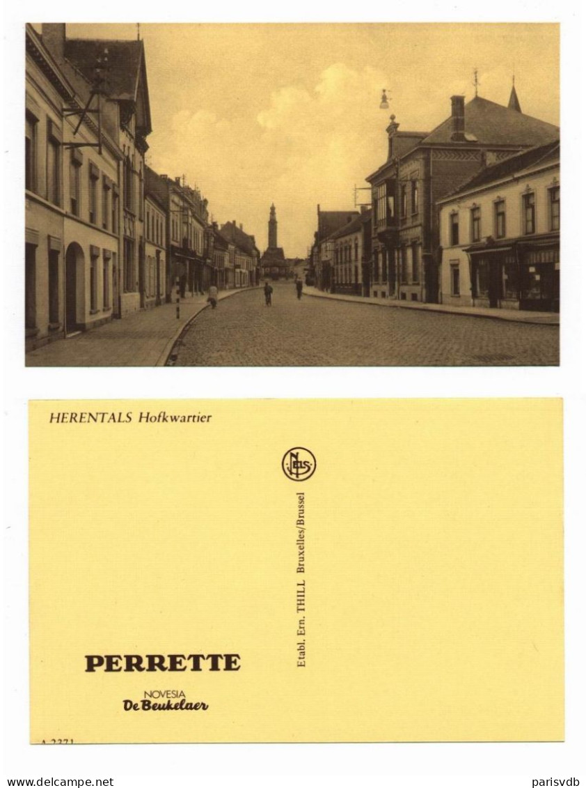 HERENTALS - HOFKWARTIER - POSTKAART UITGAVE PERRETTE  - NELS (1398) - Herentals