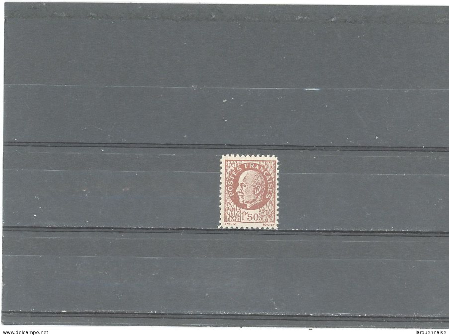 VARIÉTÉS -N°517 E- NSG - PETAIN 1,50 BRUN ROUGE -FAUX  F F I - Unused Stamps