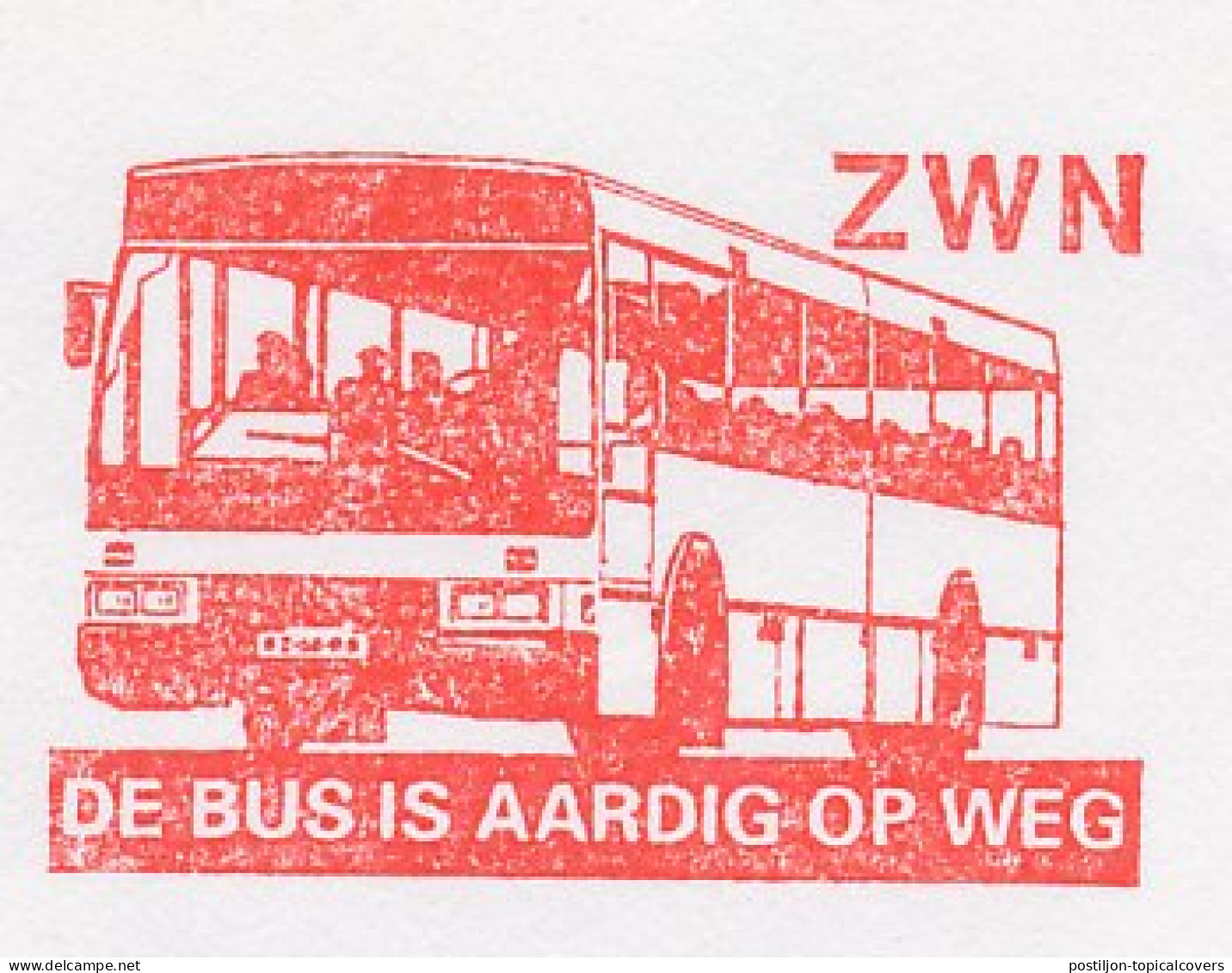 Meter Cut Netherlands 1993 Coach - Bus - Bussen