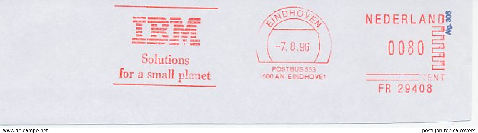 Meter Cut Netherlands 1996 IBM - Computer - Computers
