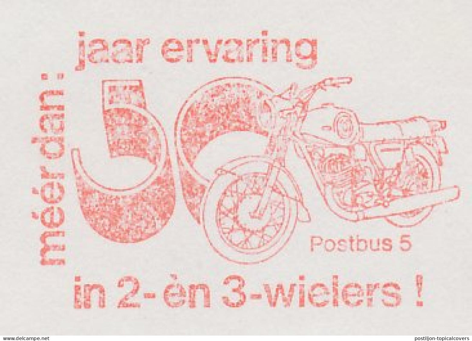 Meter Top Cut Netherlands 1987 Motorcycle - Motos