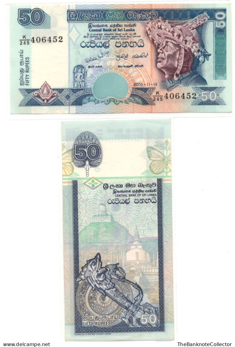 Sri Lanka 50 Rupees 2005 P-117 UNC - Sri Lanka