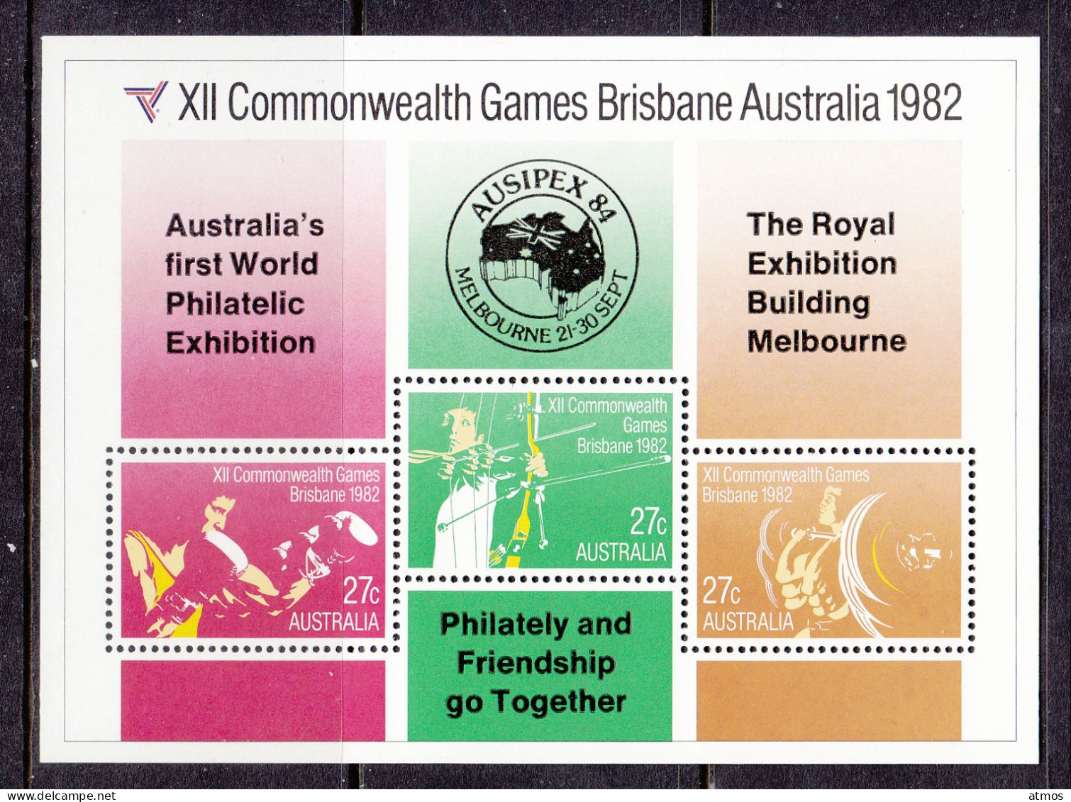 Australia MNH Michel Nr Block 6 Reprint 2 From 1982 - Mint Stamps