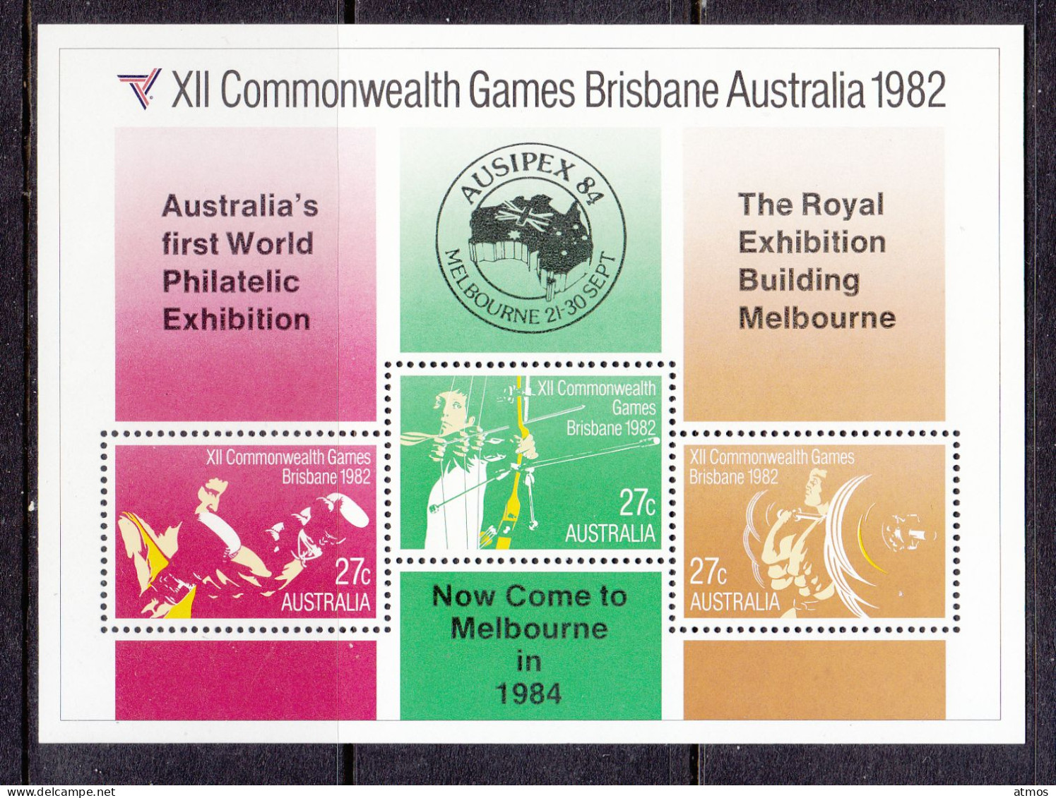 Australia MNH Michel Nr Block 6 Reprint 3 From 1982 - Neufs