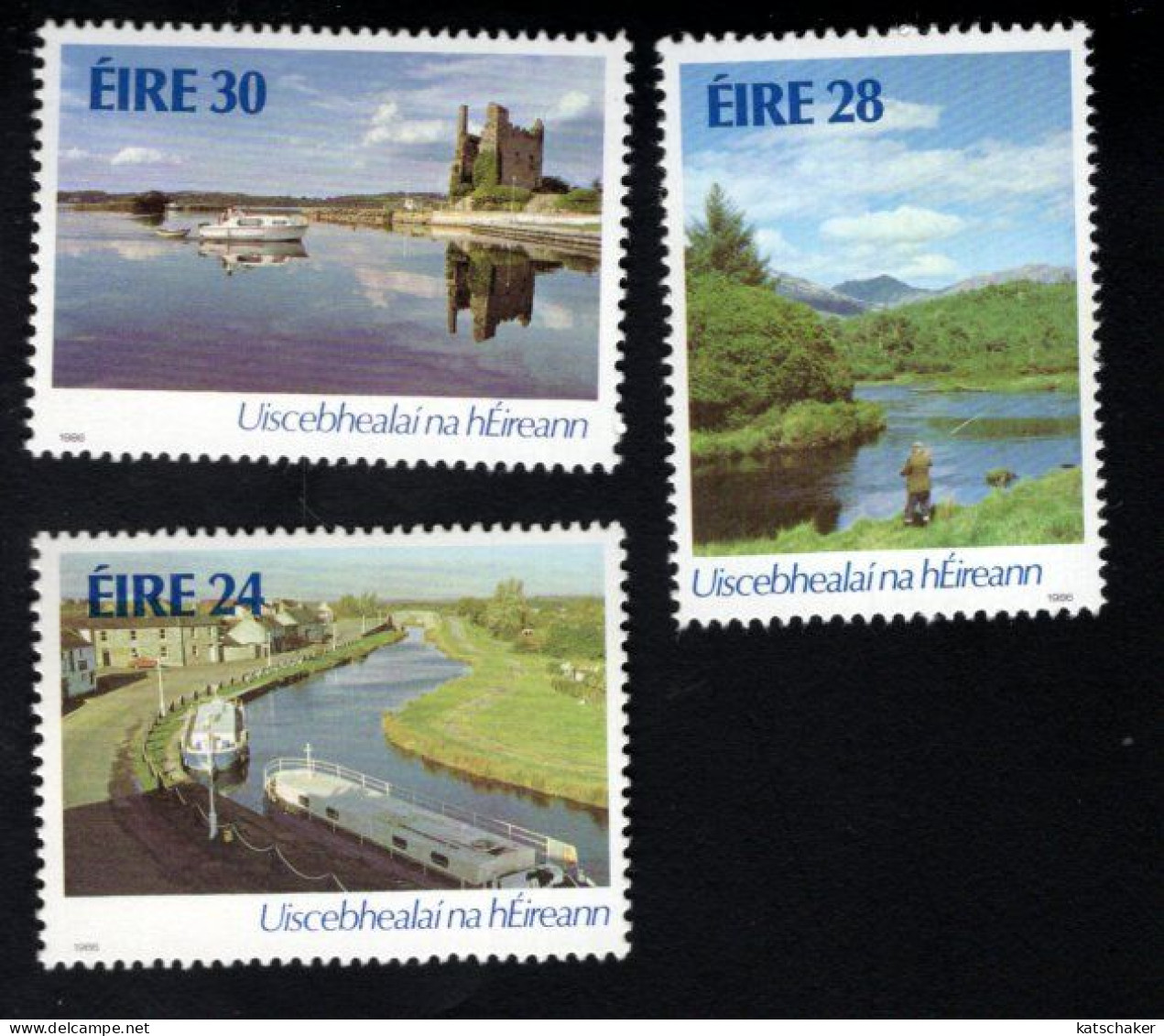 1998987755 1986  SCOTT 662 664 (XX) POSTFRIS  MINT NEVER HINGED - INLAND WATERWAYS - Nuevos