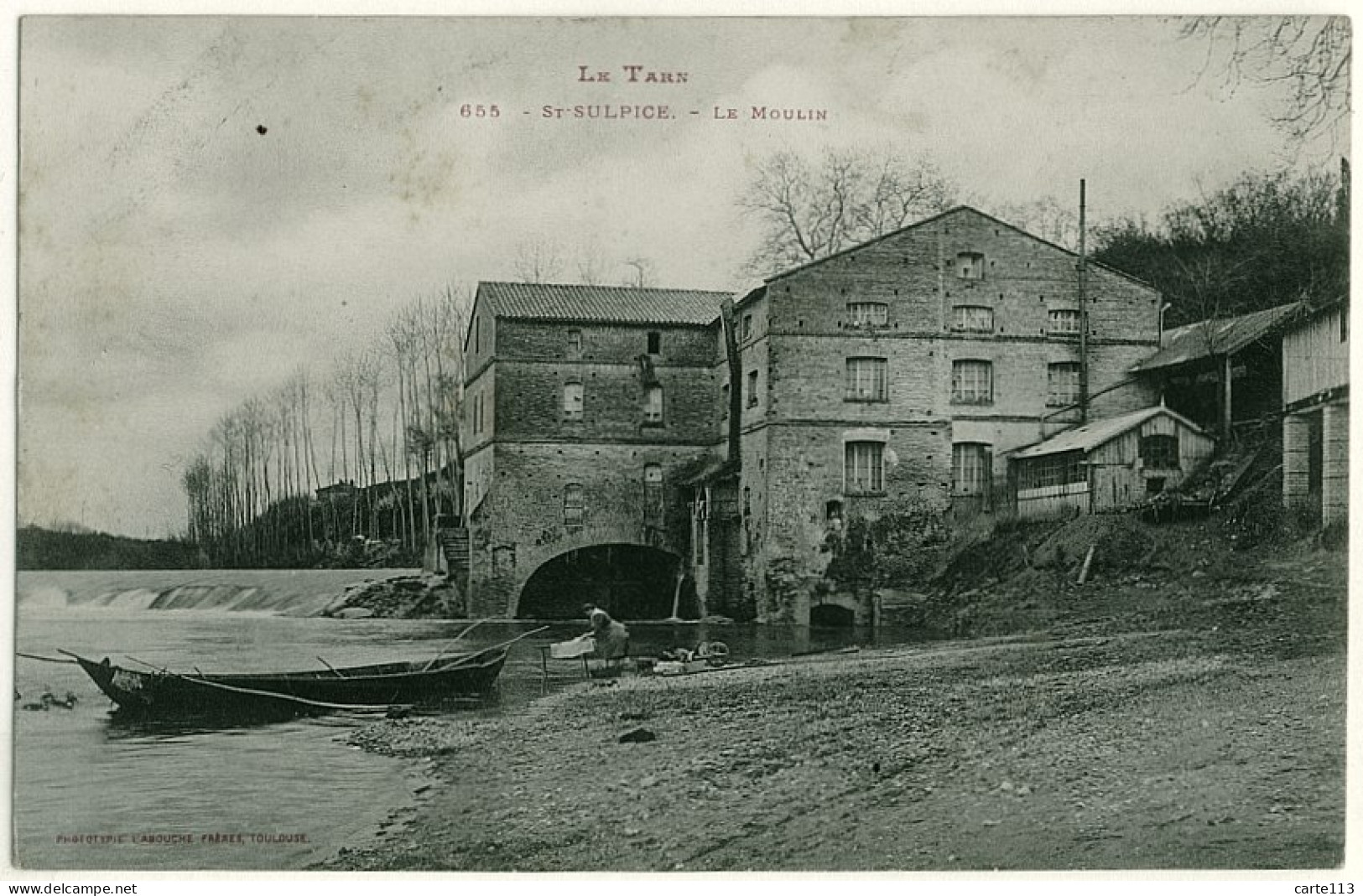 81 - B16498CPA - SAINT SULPICE LA POINTE - Le Moulin , Laveuse - Très Bon état - TARN - Saint Sulpice