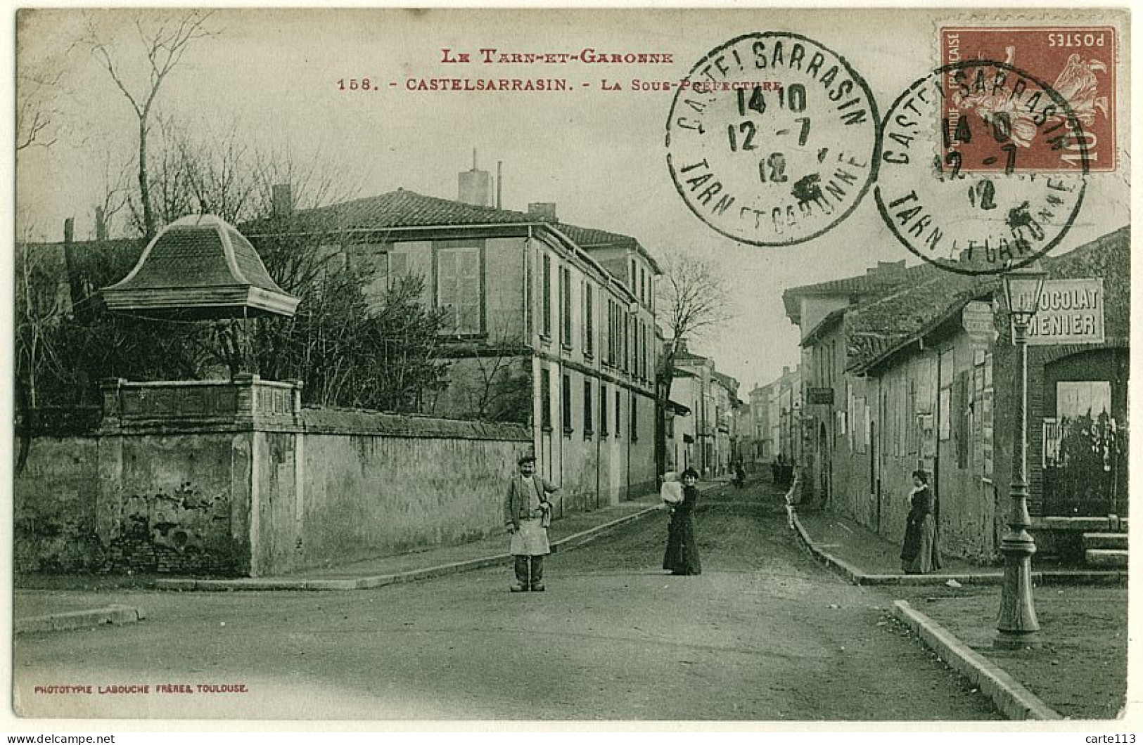 82 - B16427CPA - CASTELSARRASIN - La Sous Prefecture - Très Bon état - TARN-ET-GARONNE - Castelsarrasin