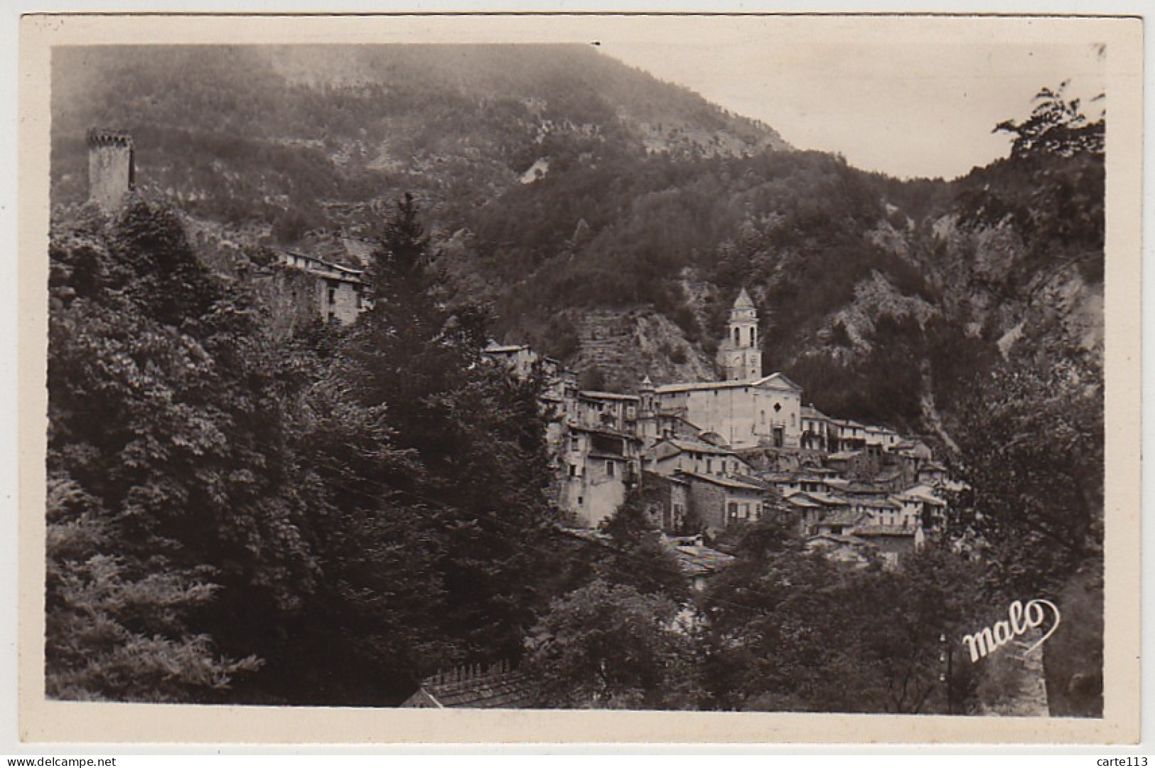 6 - B11492CPSM - LUCERAM - Vue Generale - Parfait état - ALPES-MARITIMES - Lucéram