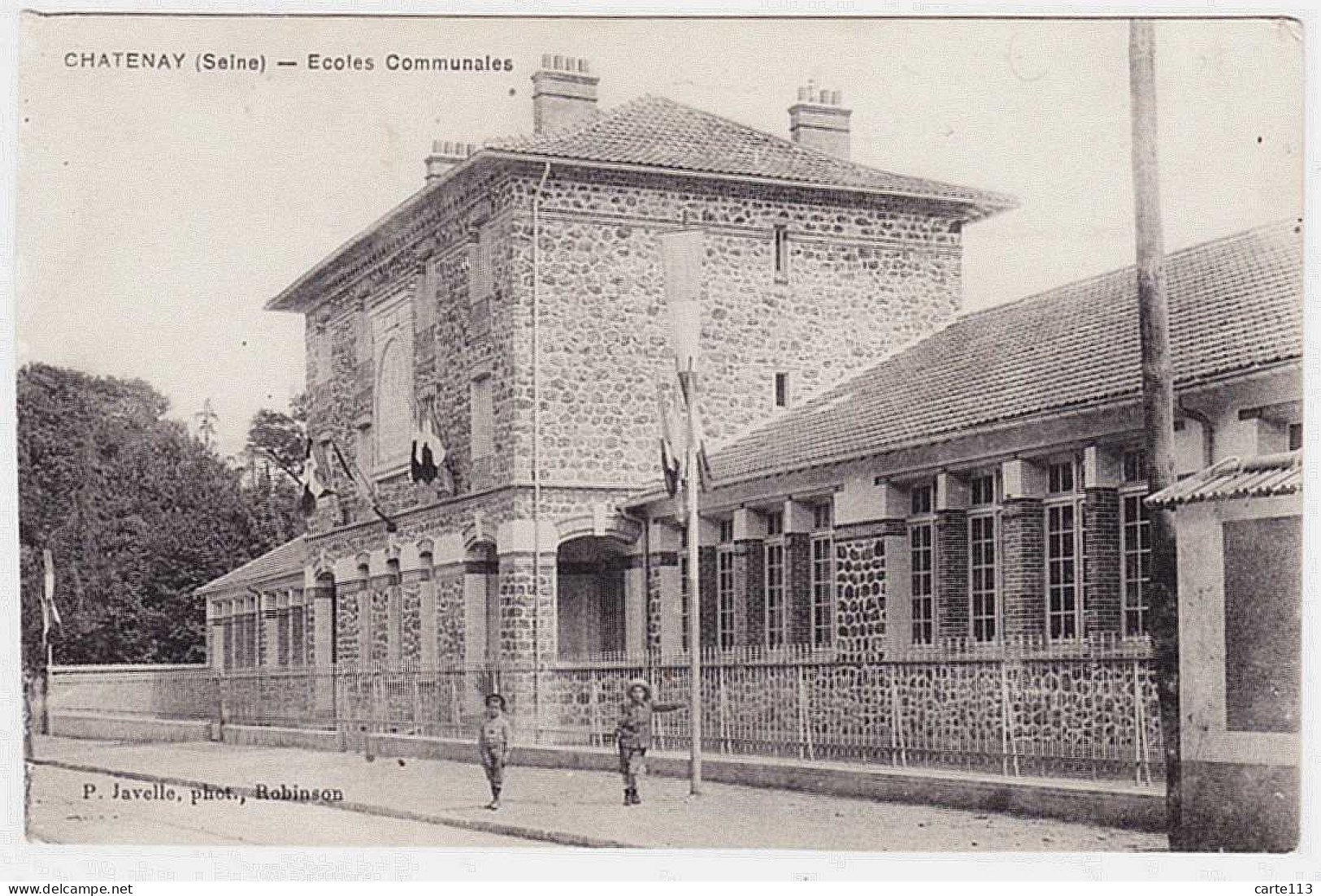 92 - B782CPA - CHATENAY - Ecoles Communales - Très Bon état - HAUTS-DE-SEINE - Chatenay Malabry