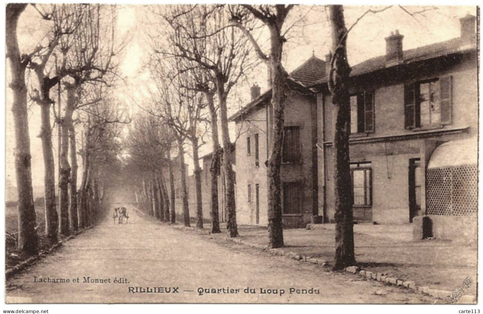 69 - B25975CPA - RILLIEUX - Quartier Du Loup Pendu - Très Bon état - RHONE - Rillieux La Pape