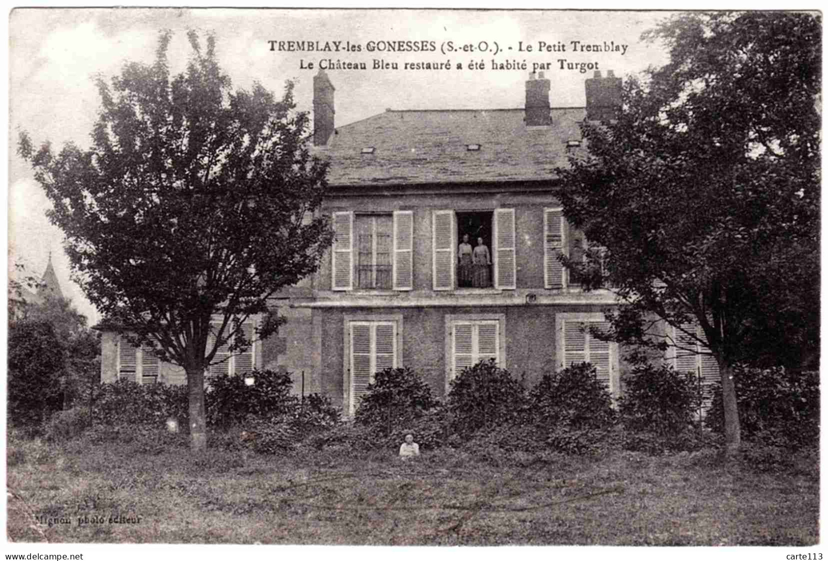 93 - B23556CPA - TREMBLAY LES GONESSES - 5545GONESSE - Le Petit Tremblay -  Château Bleu . Turgot - Bon état - SEINE-SAI - Tremblay En France
