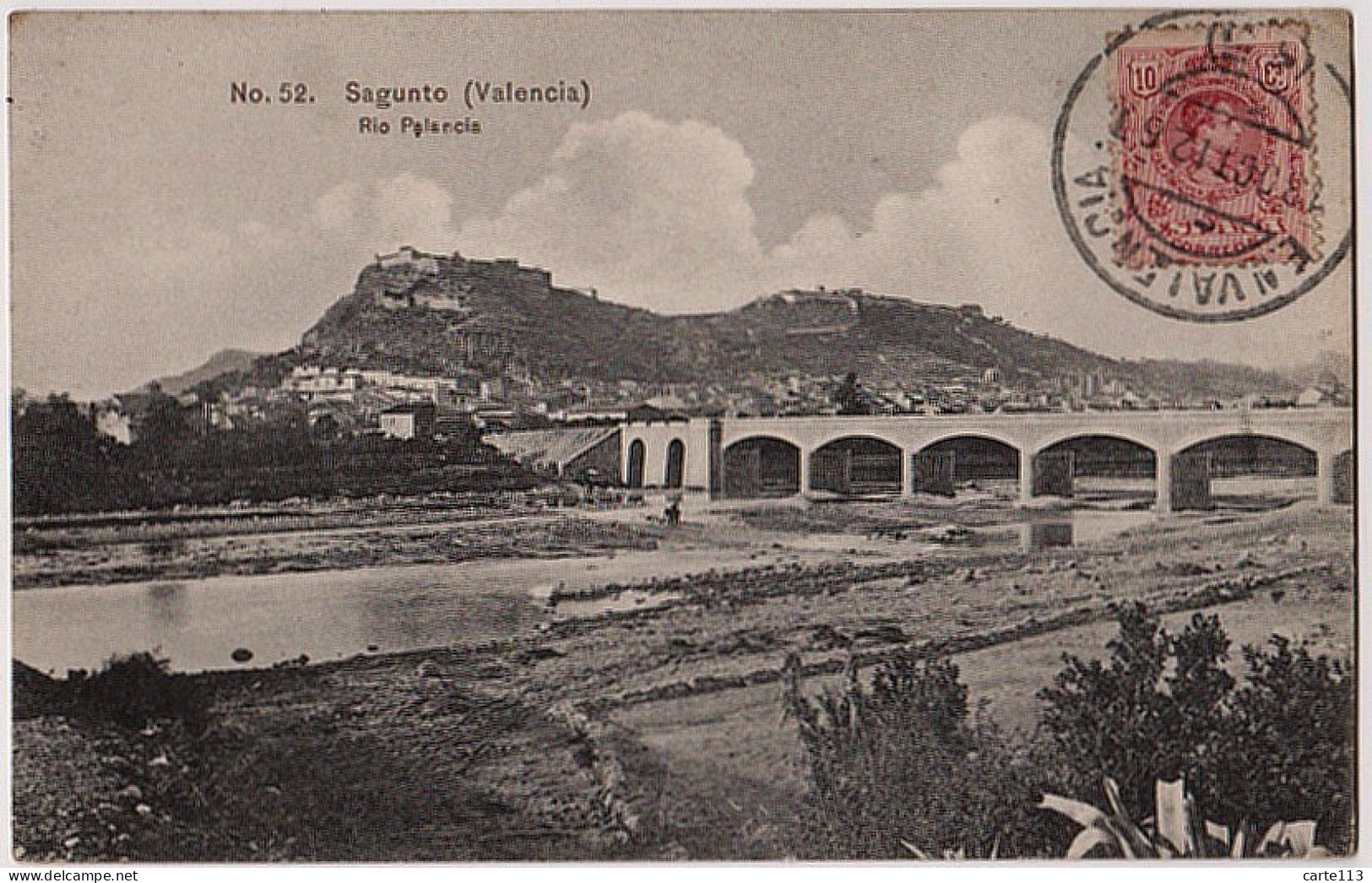 0 - B21588CPA - SAGUNTO - ESPAGNE - Rio Palancia - Très Bon état - EUROPE - Autres & Non Classés