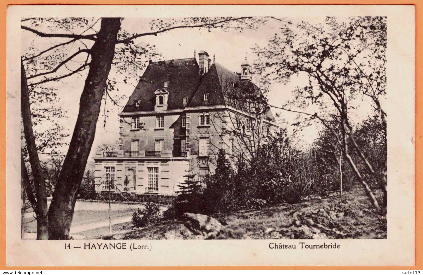 57 - B34087CPA - HAYANGE - Château Tournebride - Très Bon état - MOSELLE - Hayange