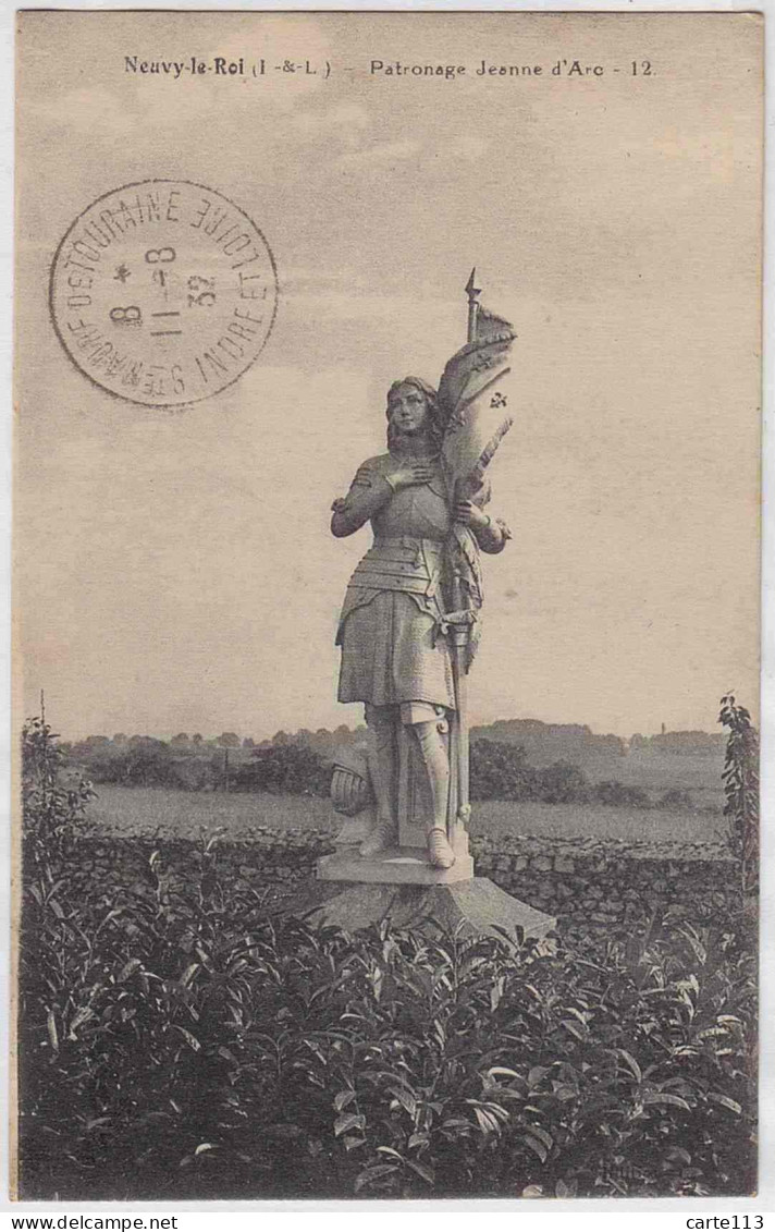 37 - B33504CPA - NEUVY LE ROI - Patronage Jeanne D'Arc - Parfait état - INDRE-ET-LOIRE - Neuvy-le-Roi