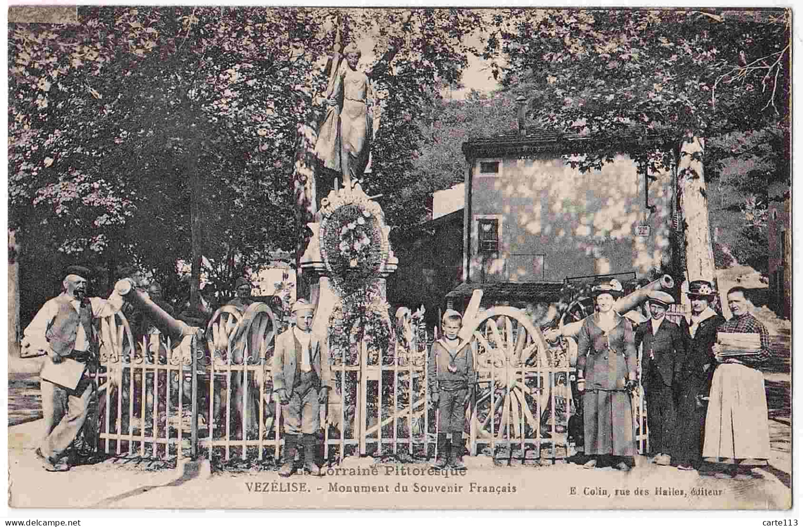 54 - B32709CPA - VEZELISE - Monument Du Souvenir Français - Très Bon état - MEURTHE-ET-MOSELLE - Vezelise