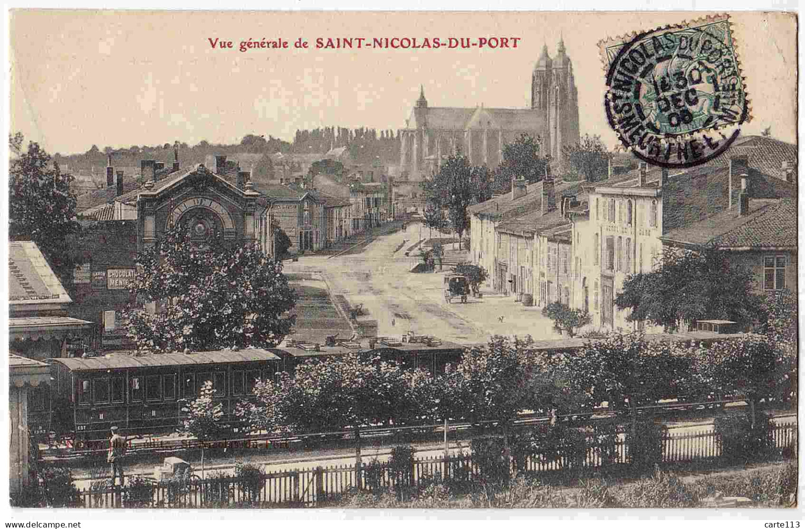 54 - B32678CPA - SAINT NICOLAS DU PORT - Vue Generale - Très Bon état - MEURTHE-ET-MOSELLE - Saint Nicolas De Port