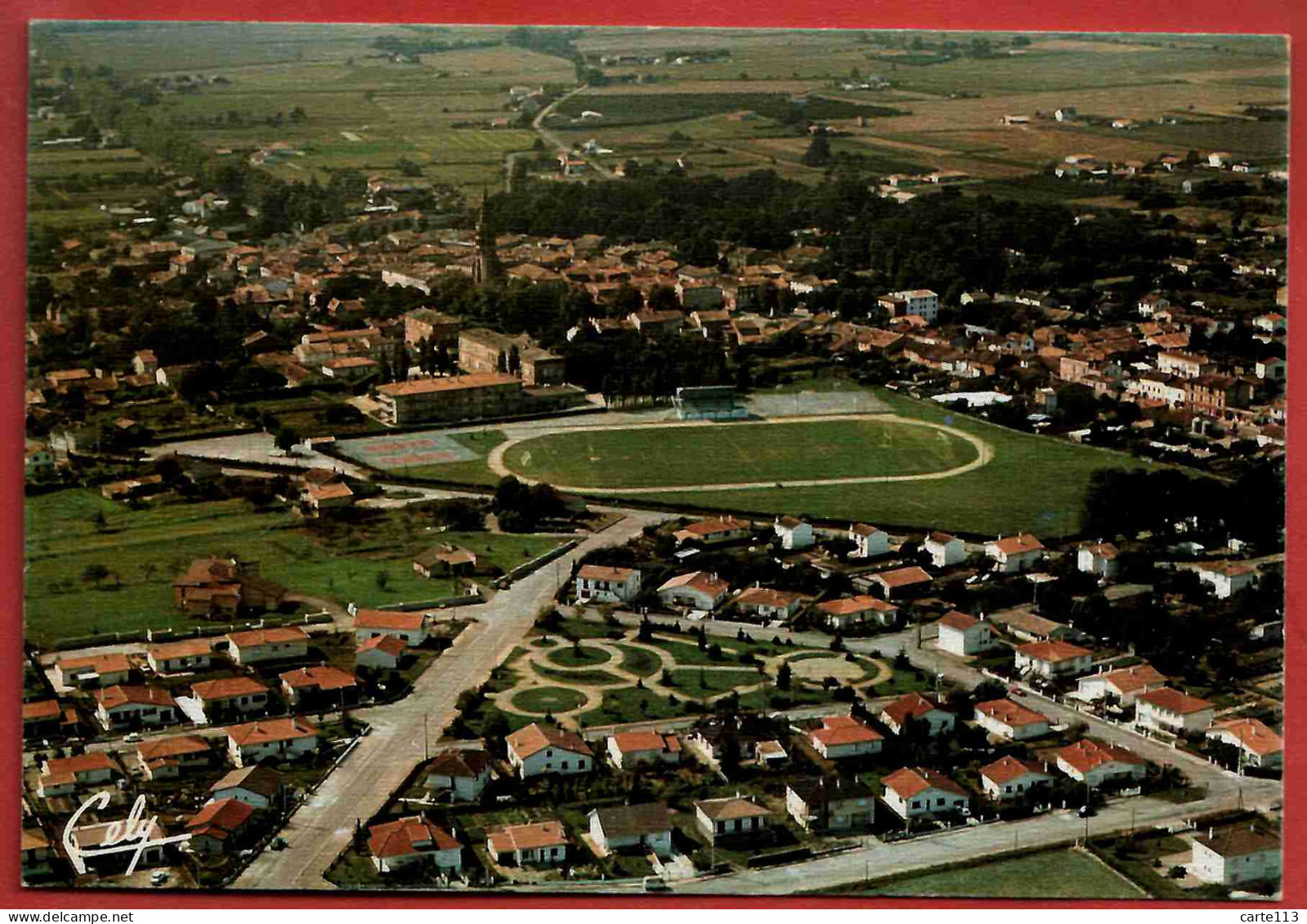 82 - M29070CPM - MONTECH - Cité CARREYROU Et Stade - Très Bon état - TARN-ET-GARONNE - Montech