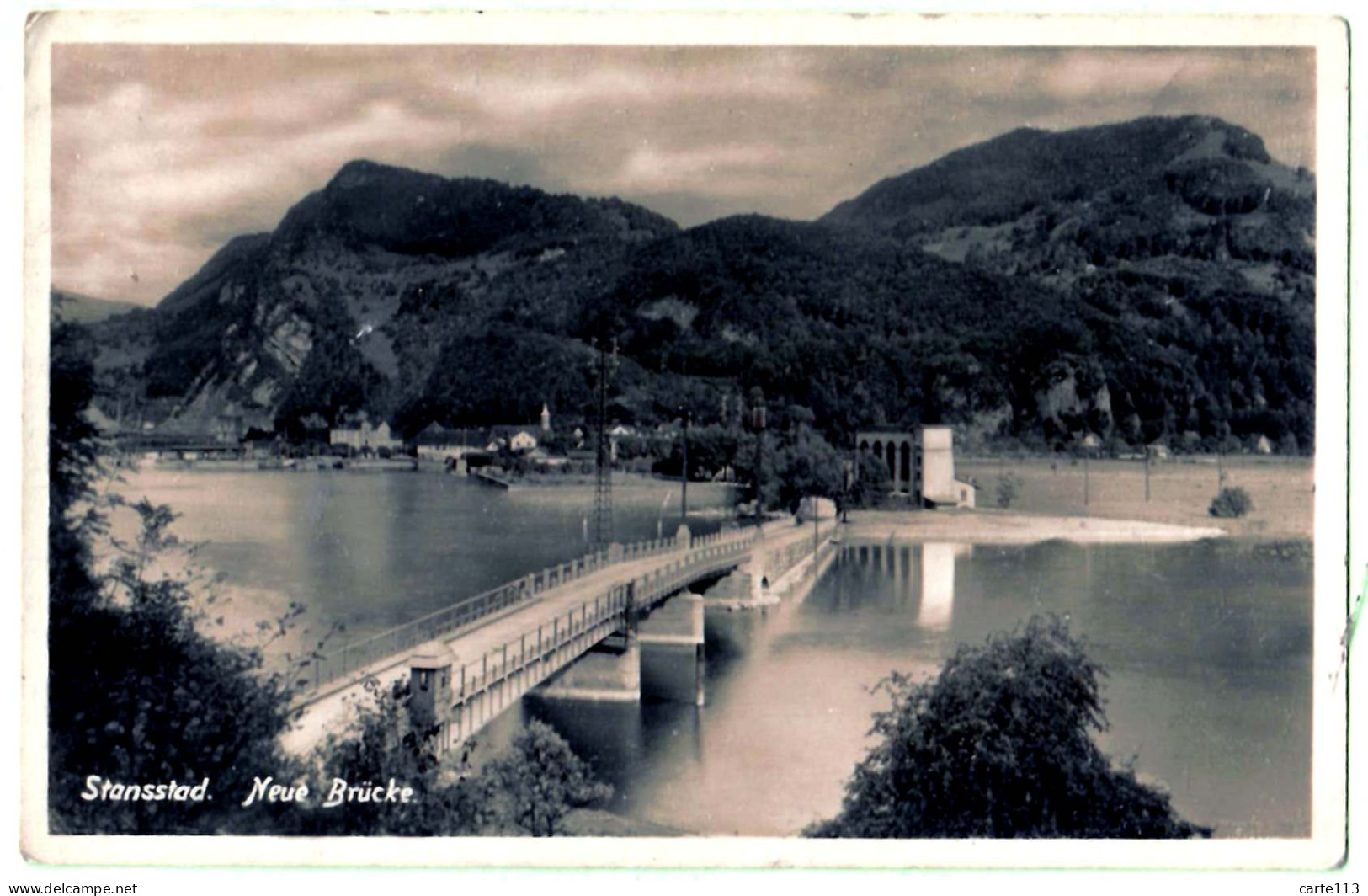 - B28747CPA - STANSTAAD - SUISSE - Neue Brucke - Très Bon état - EUROPE - Stansstad