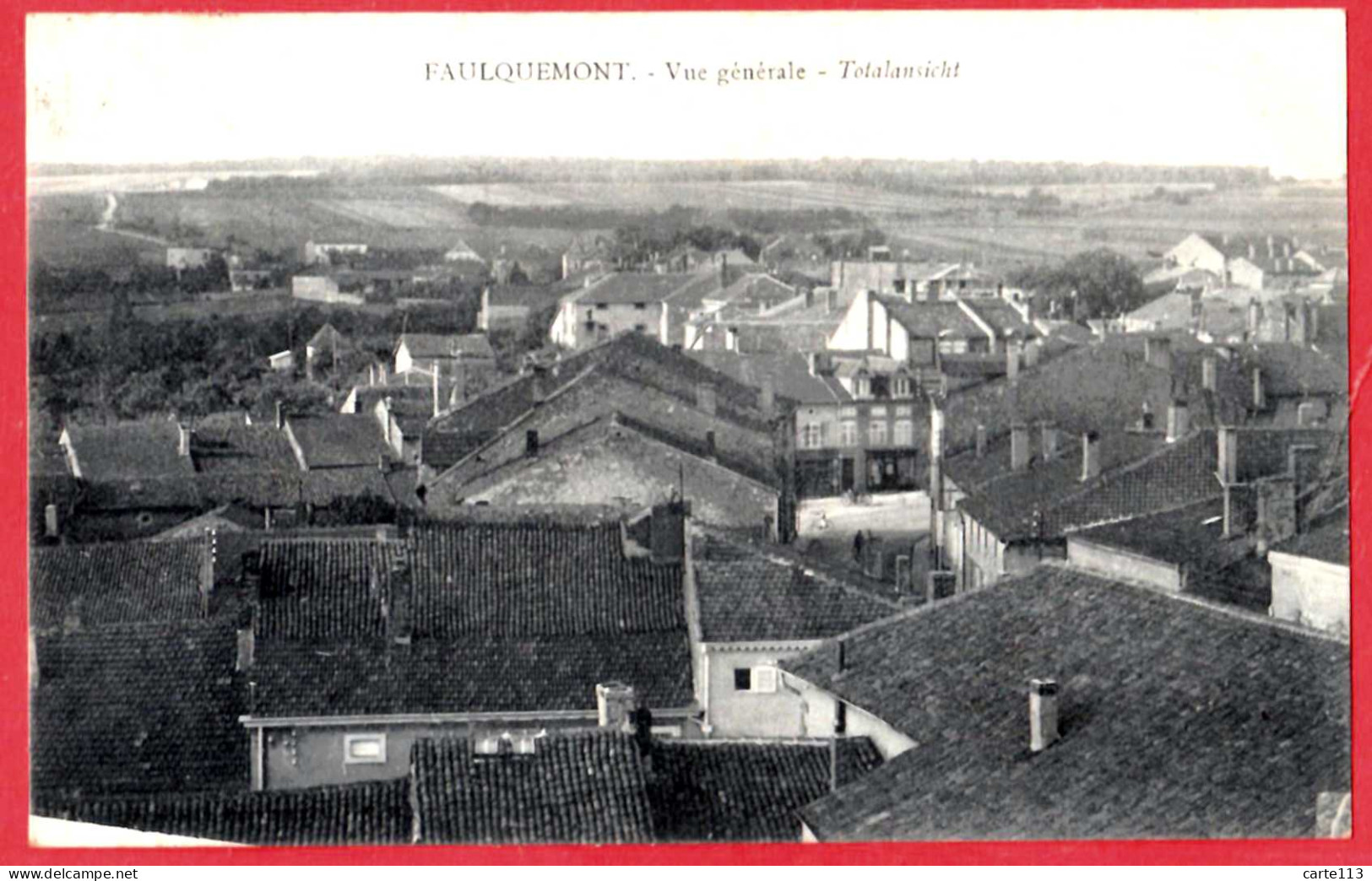 57 - B28596CPA - FAULQUEMONT - Vue Générale - Totalansicht - Très Bon état - MOSELLE - Faulquemont