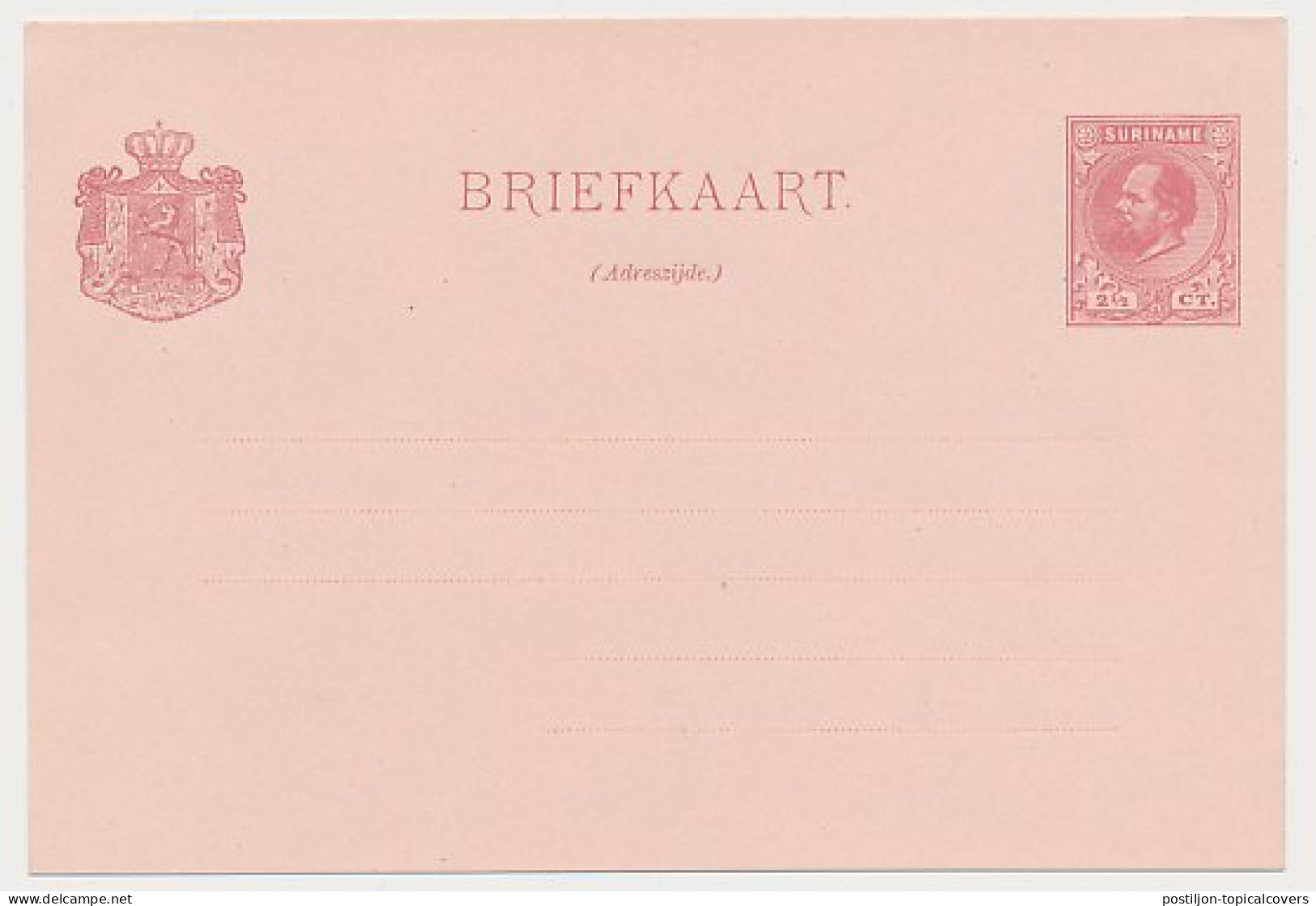Suriname Briefkaart G. 7 - Suriname ... - 1975