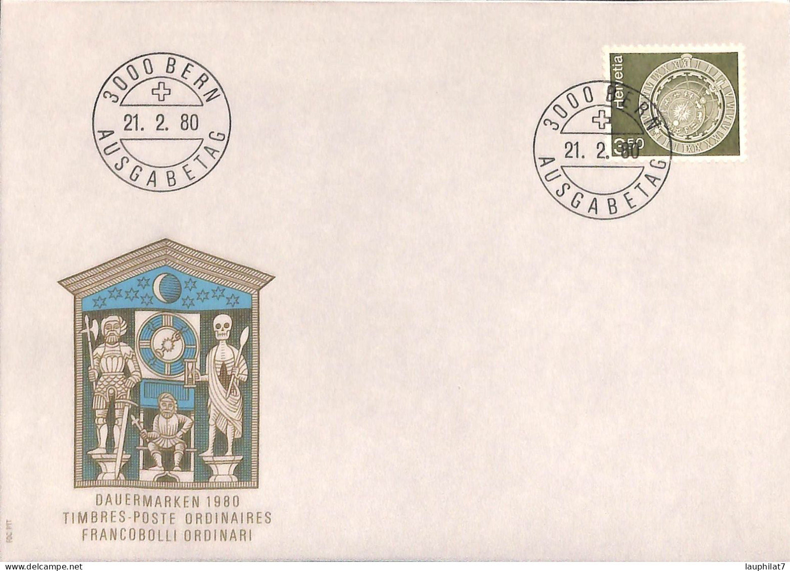 [900184]TB//-Suisse - FDC, Documents, BERN - Collections