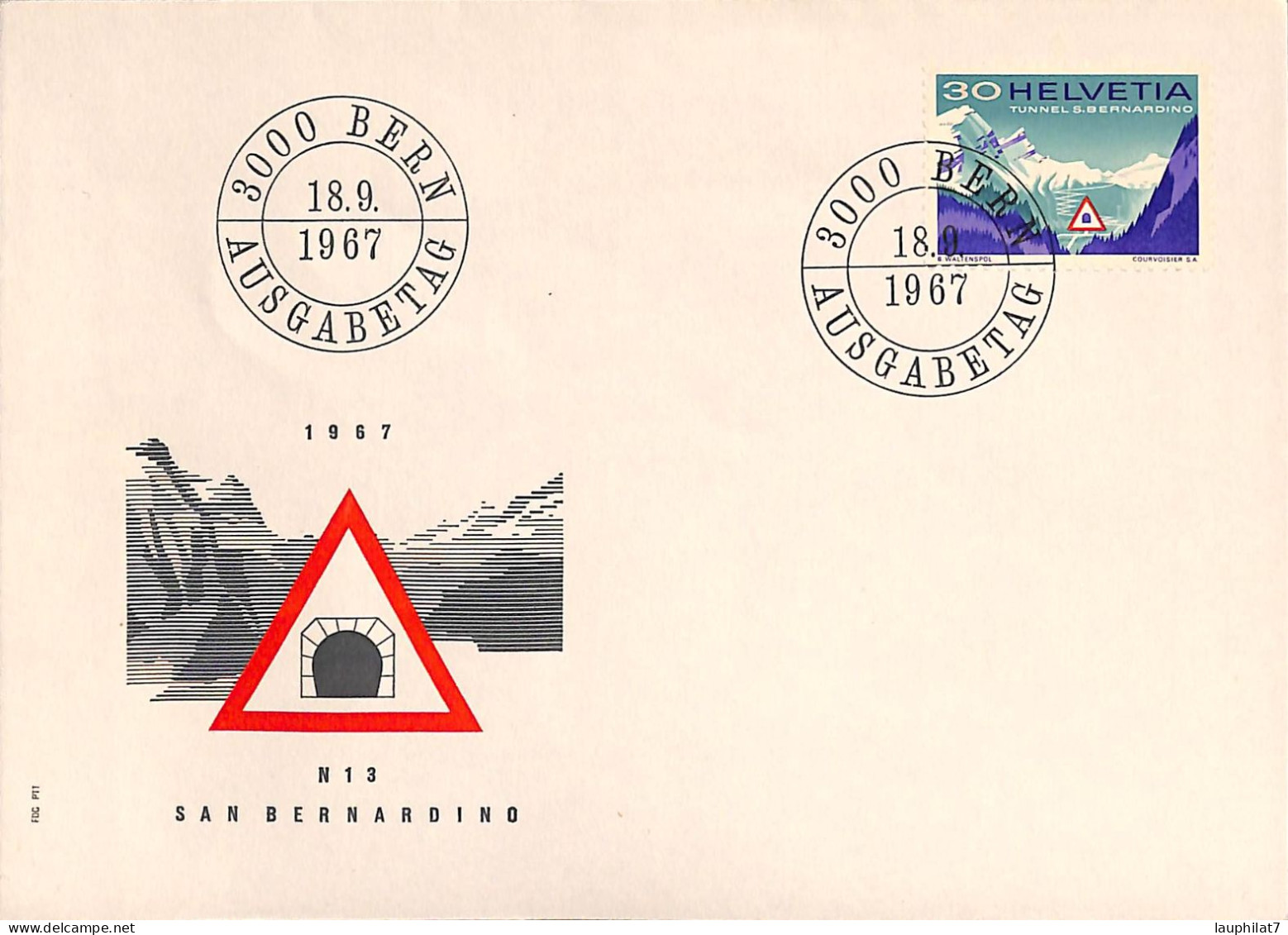 [900162]TB//-Suisse - FDC, Documents - Collections