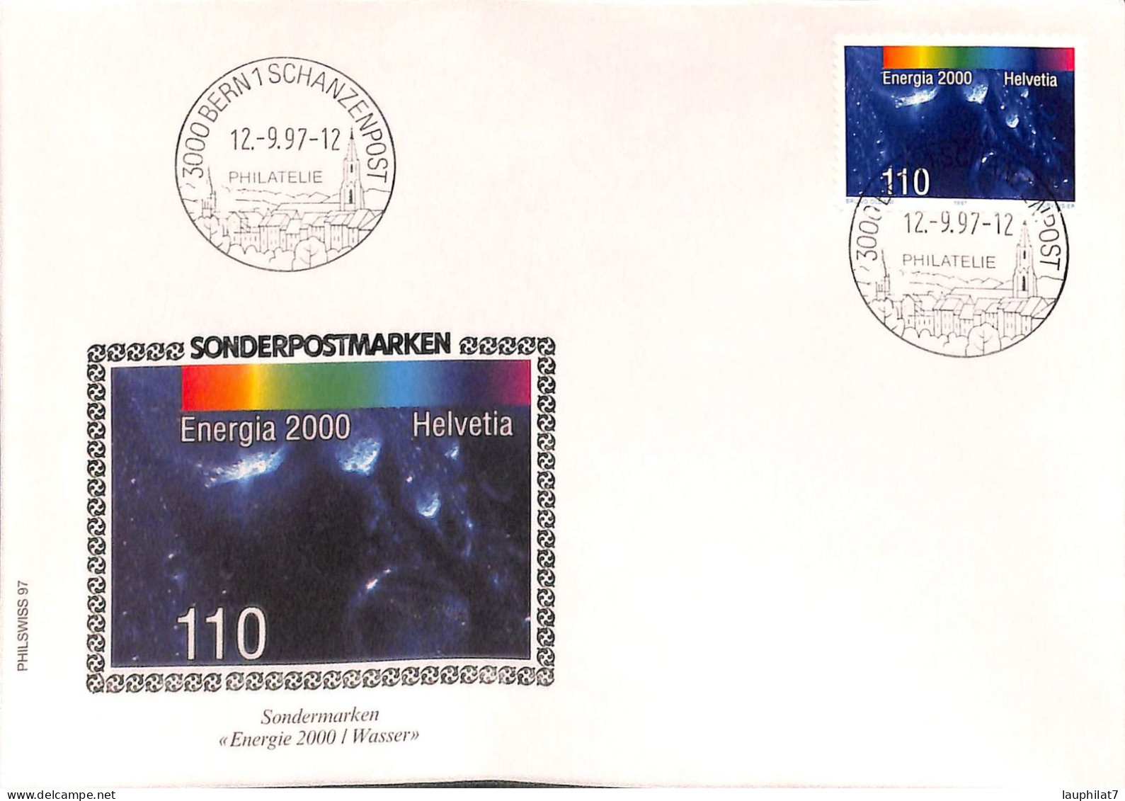[900006]TB//-Suisse  -  FDC, Documents, Energies - Collections