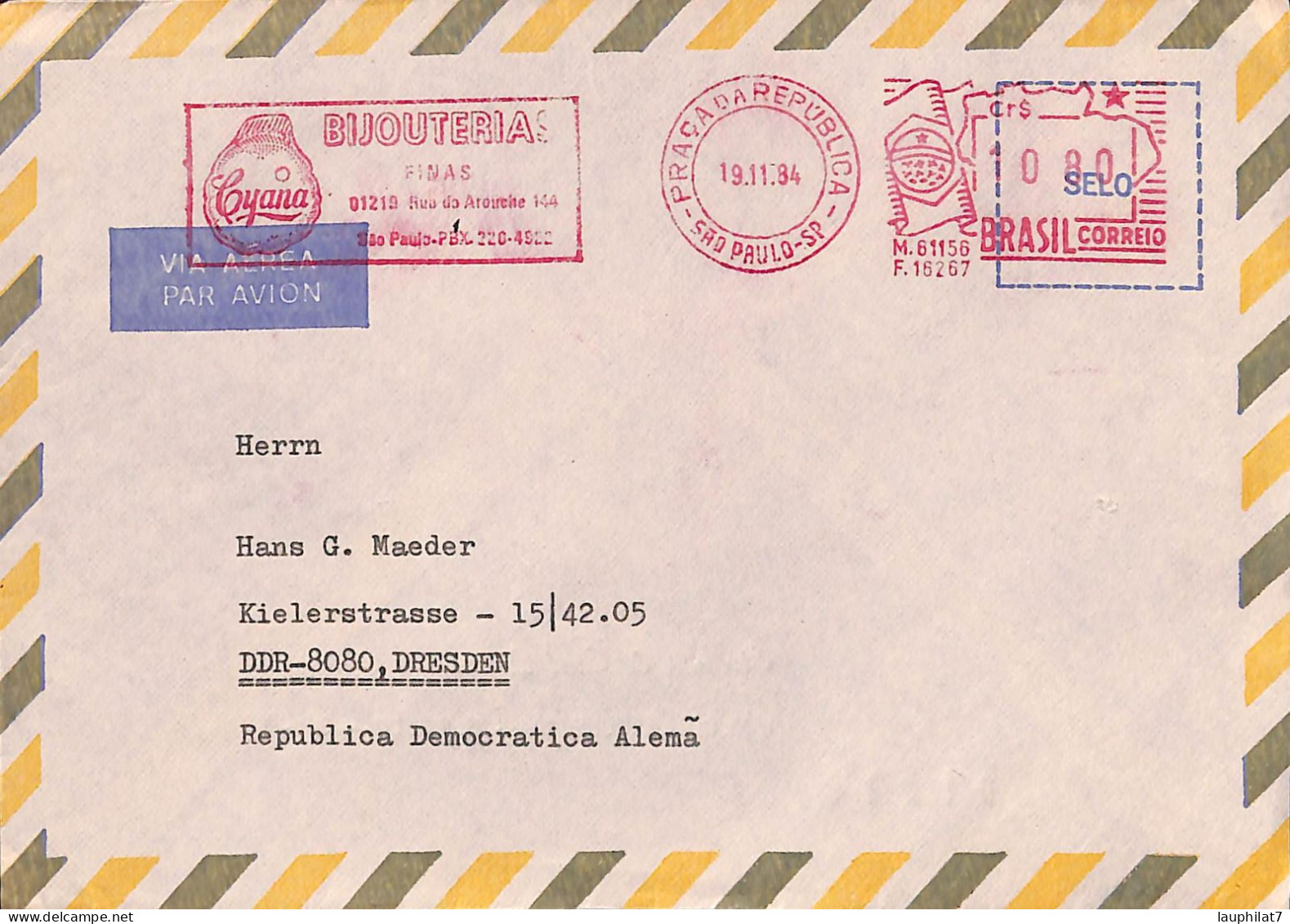 [900959]B/TB//-Brésil  - FDC, Documents, Drapeaux - Colecciones & Series