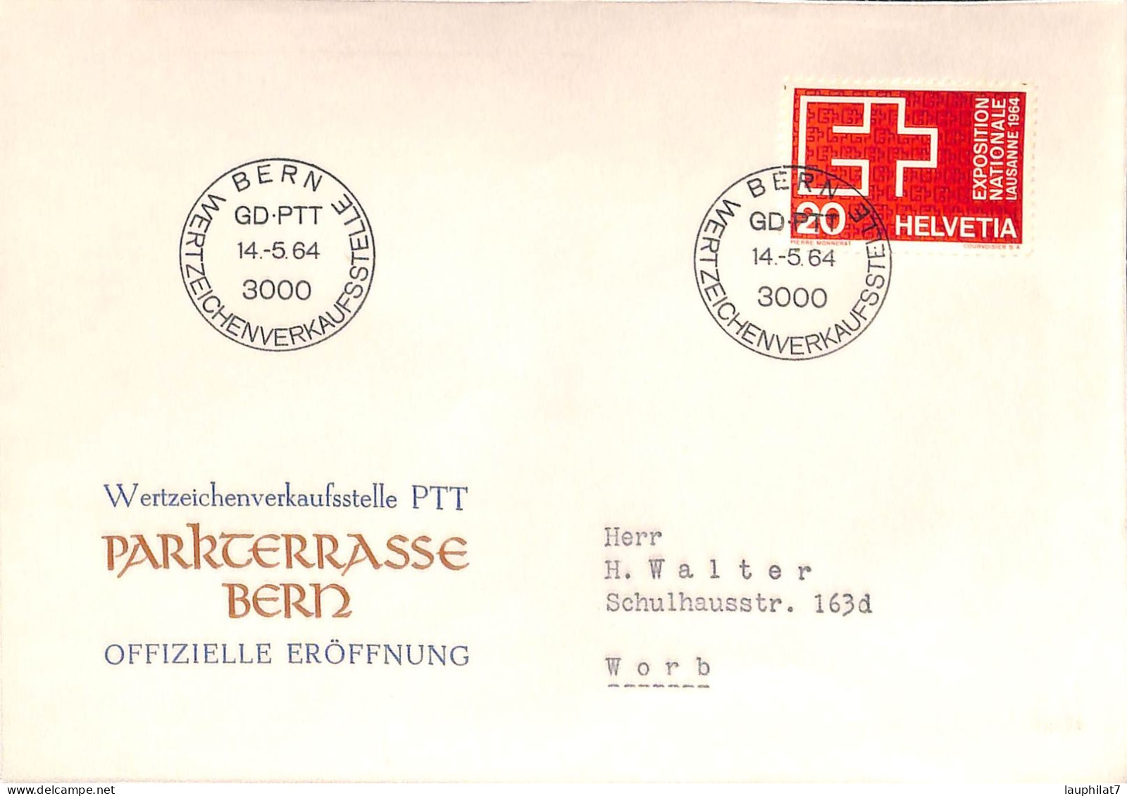 [900909]TB//-Suisse 1964 - FDC, Documents - Lotes/Colecciones