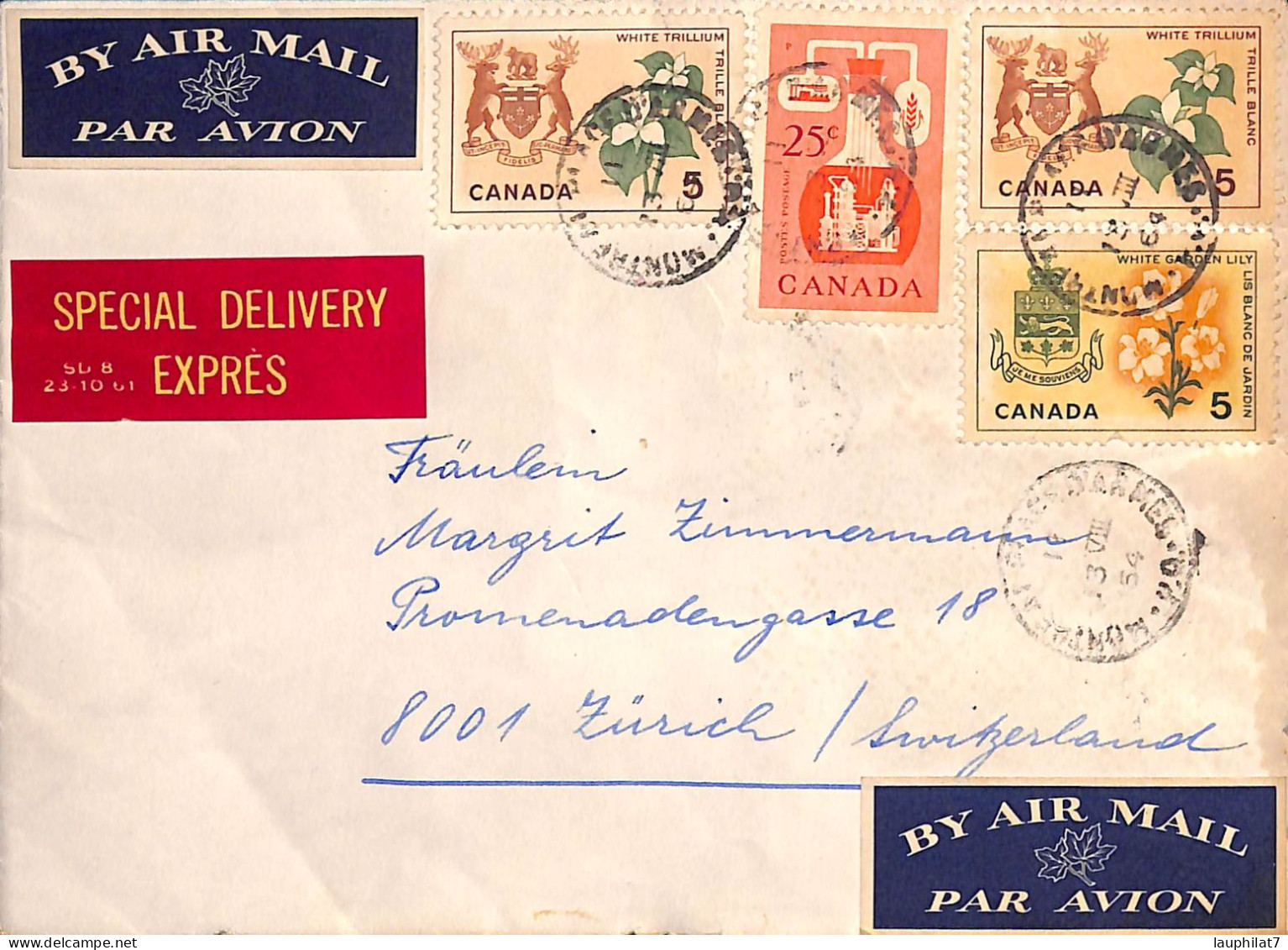 [900841]TB//-Canada  - FDC, Documents, Armoiries - Collections