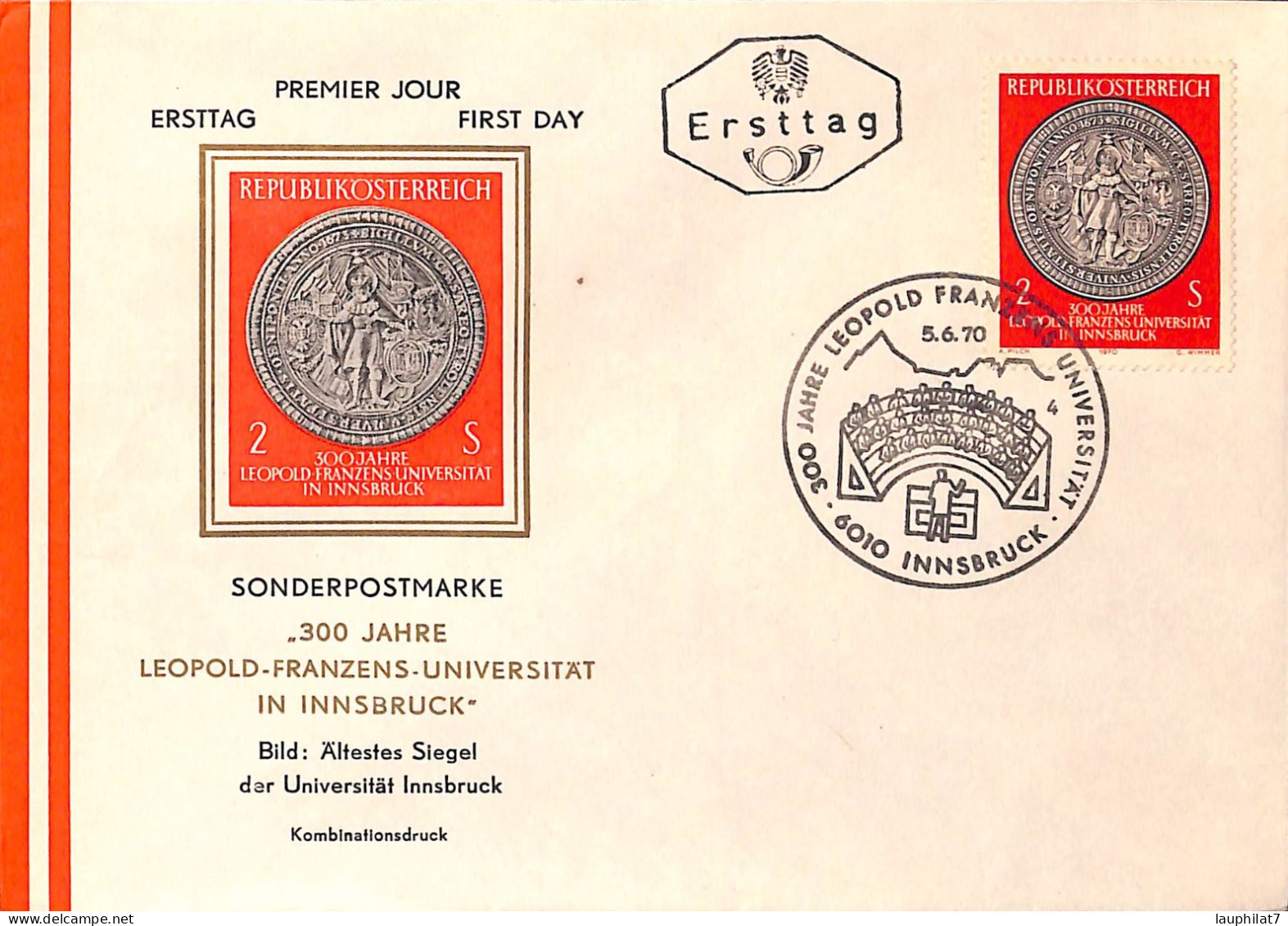 [900669]TB//-Autriche 1970 - FDC, Documents, Monnaies - Other