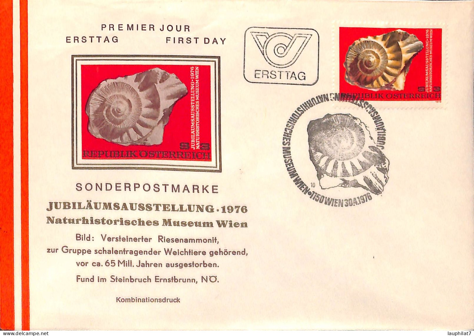 [900631]TB//-Autriche 1976 - FDC, Documents, Arts, Musée - Musées
