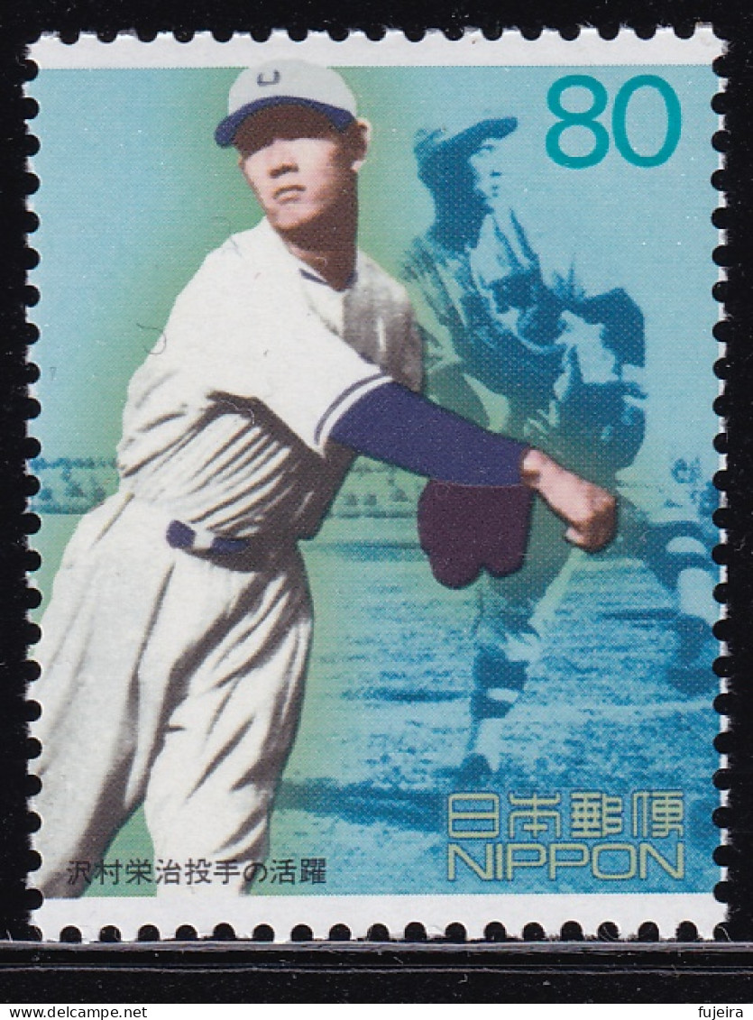 (ds66) Japan 20th Centurry No.8 Baseball Sawamura Eiji MNH - Ungebraucht
