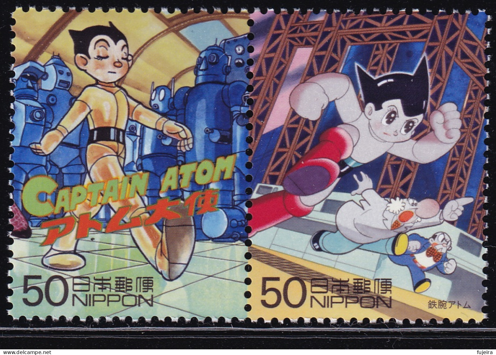 (ds83) Japan 20th Centurry No.10 Manga Astro Boy Tezuka Osamu MNH - Unused Stamps