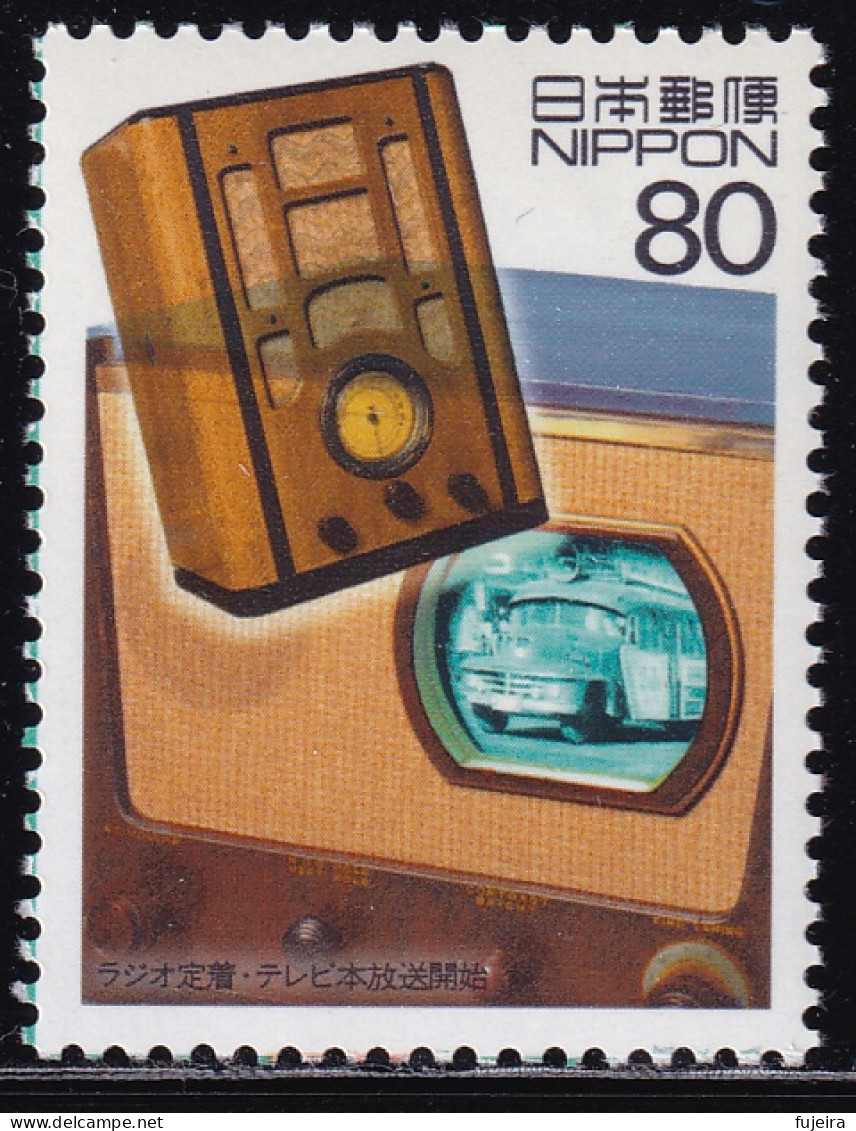 (ds86) Japan 20th Centurry No.11 Radio Television MNH - Neufs