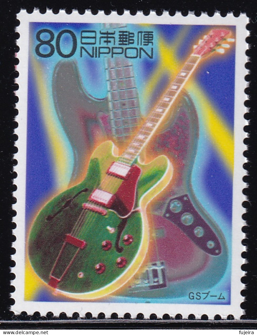 (ds104) Japan 20th Centurry No.13 Electric Guitar MNH - Ongebruikt