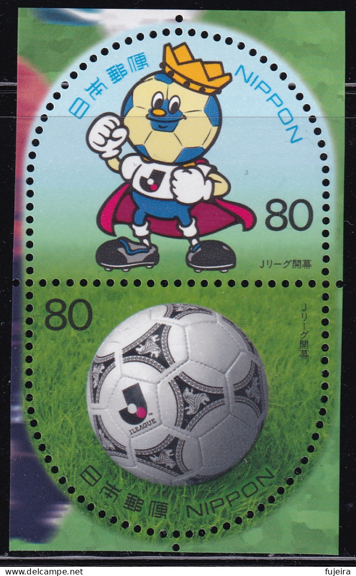 (ds131) Japan 20th Centurry No.16 Soccer J-league MNH - Neufs