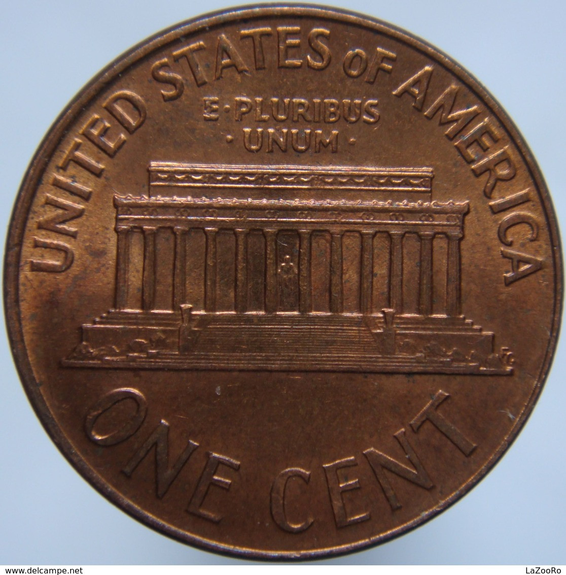 LaZooRo: USA United States USA 1 Cent 1964 D UNC - 1959-…: Lincoln, Memorial Reverse