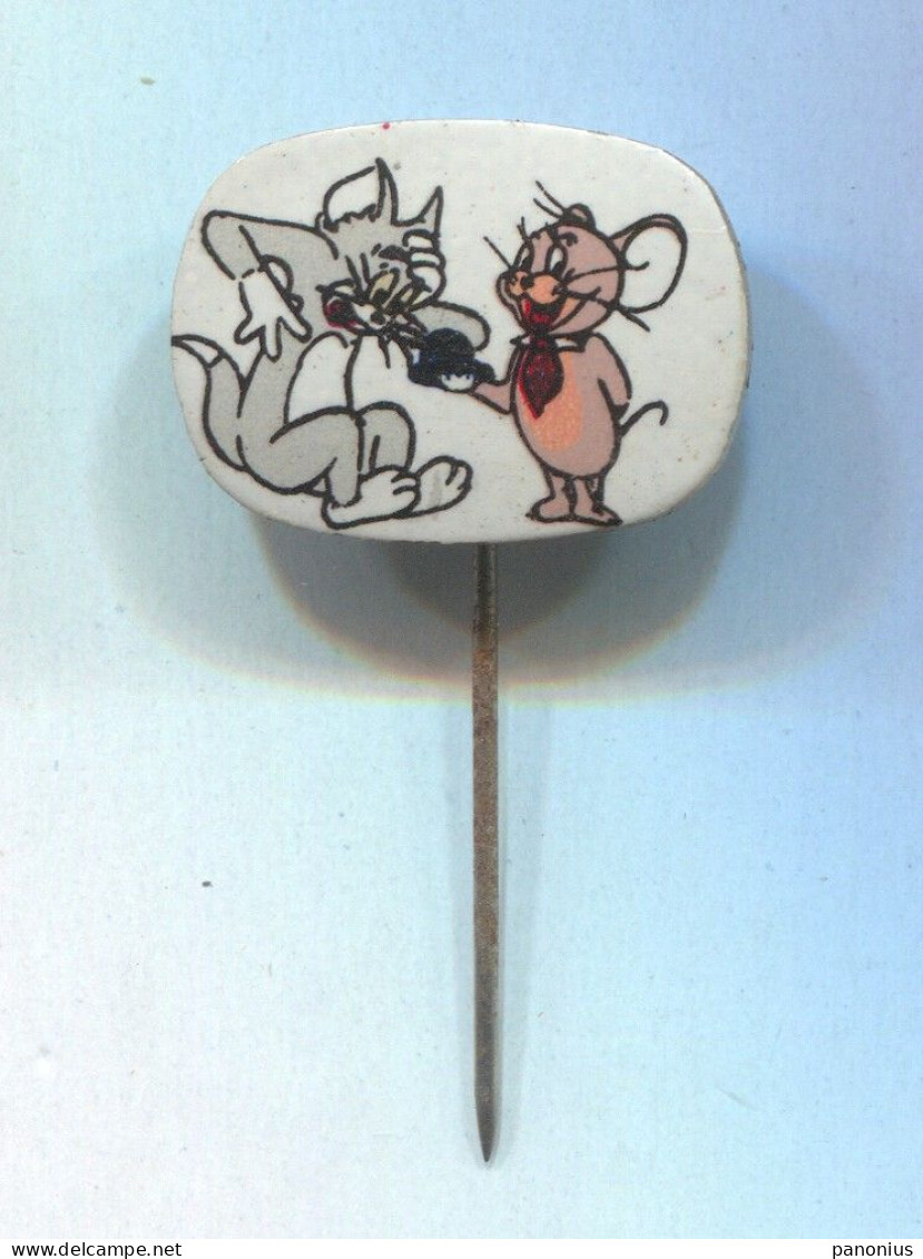 TOM & JERRY - Walt Disney, Vintage Pin  Badge Abzeichen - Disney