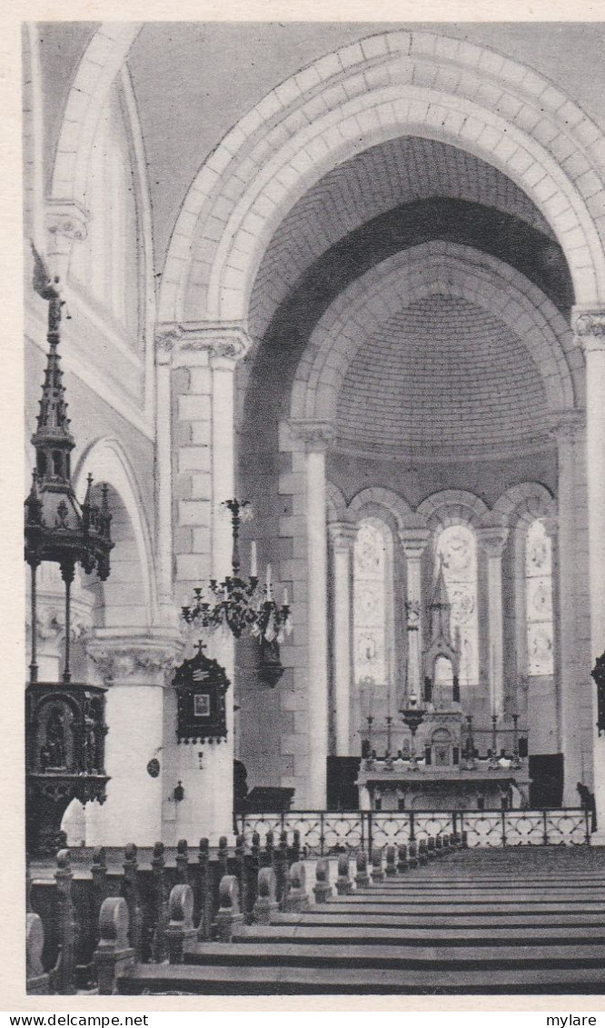 Cpa 79  Thénezay Intérieur église - Thenezay