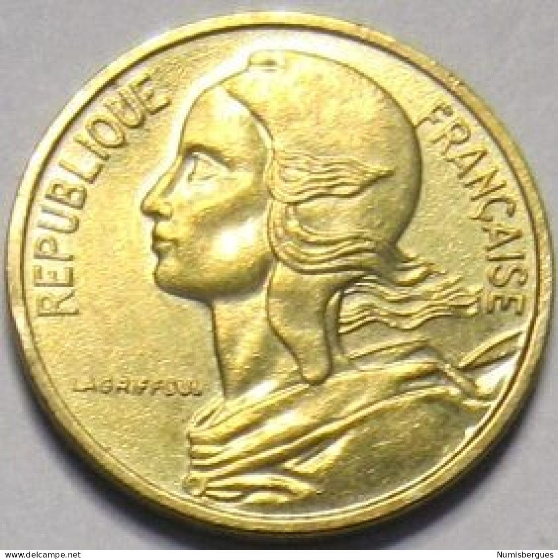 Pièce De Monnaie 5 Centimes Marianne 1985 - 5 Centimes