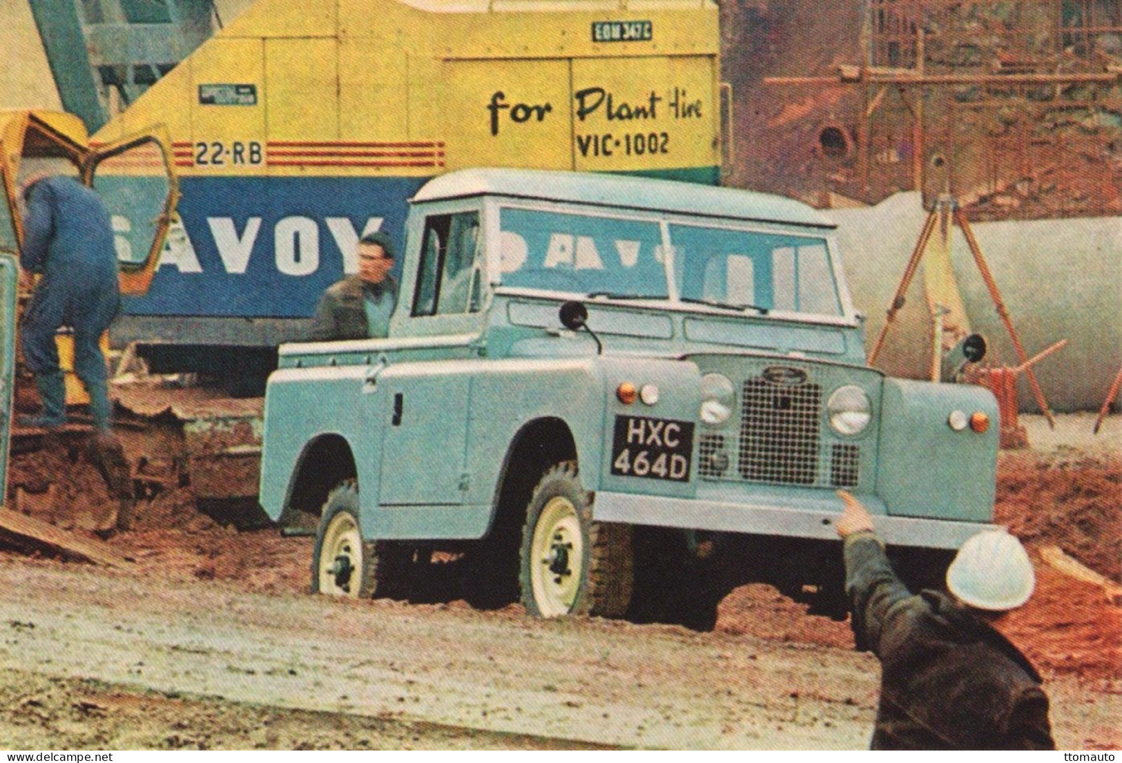 Land Rover 88  Pickup (1966)  -    CPM - Turismo