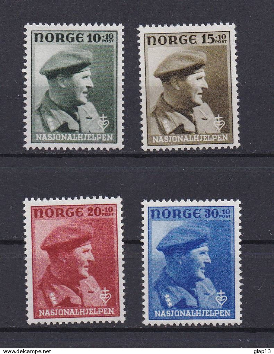 NORVEGE 1946 TIMBRE N°280/83 NEUF** PRINCE OLAF - Neufs