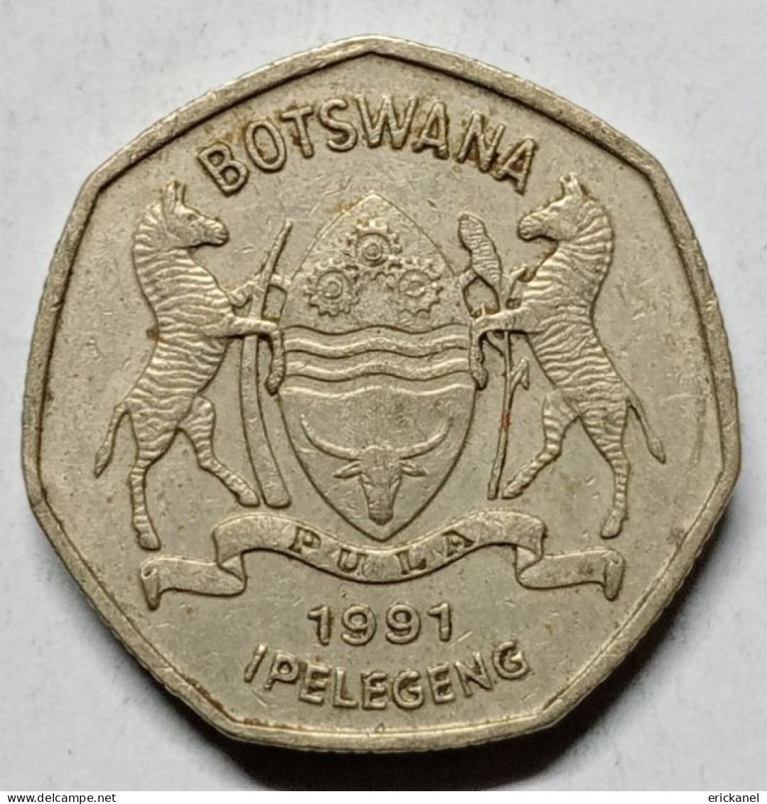 1991 BOTSWANA  1 PULA - GREAT DETAILS - Botswana