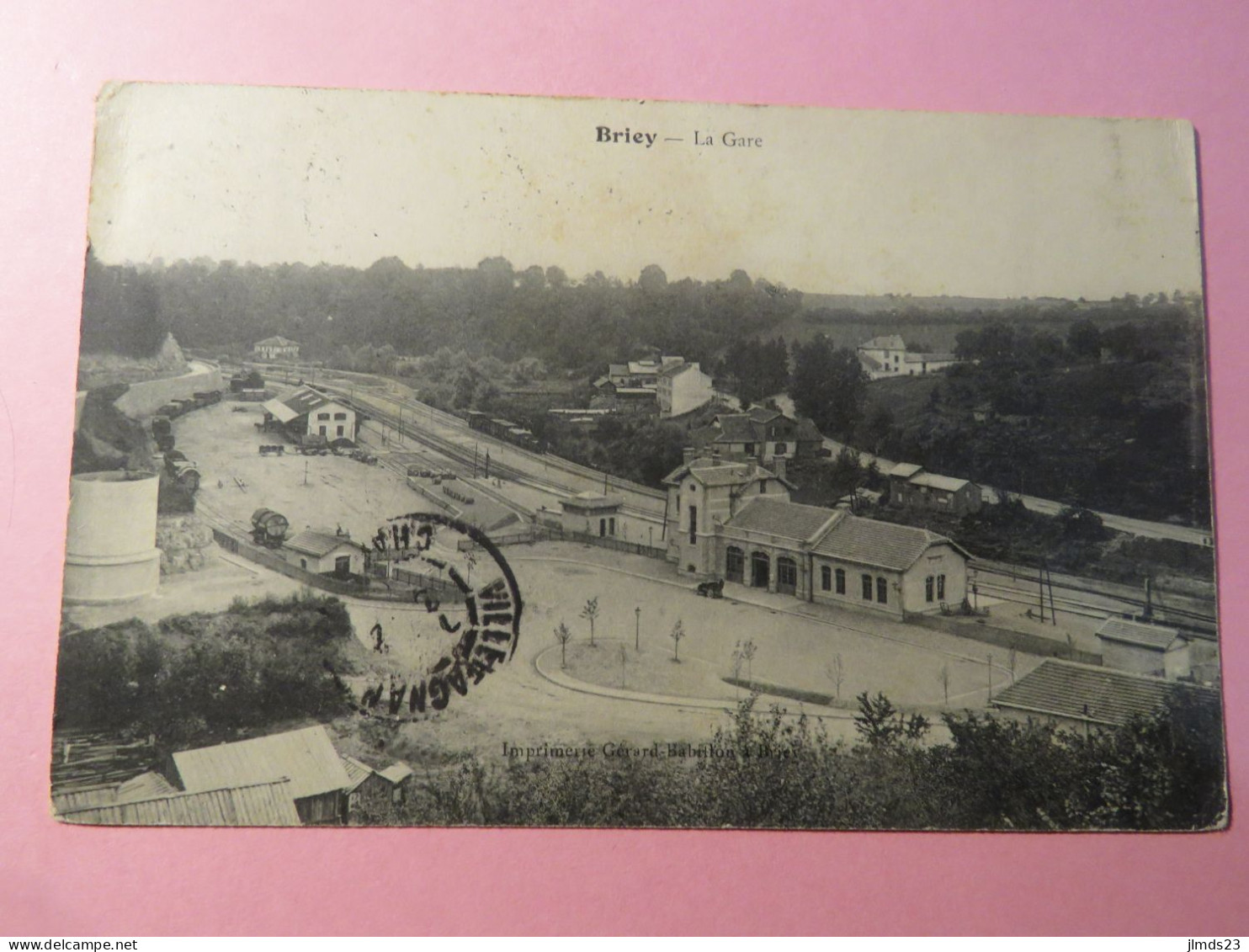 BRIEY, MEURTHE ET MOSELLE, LA GARE, CPA - Briey