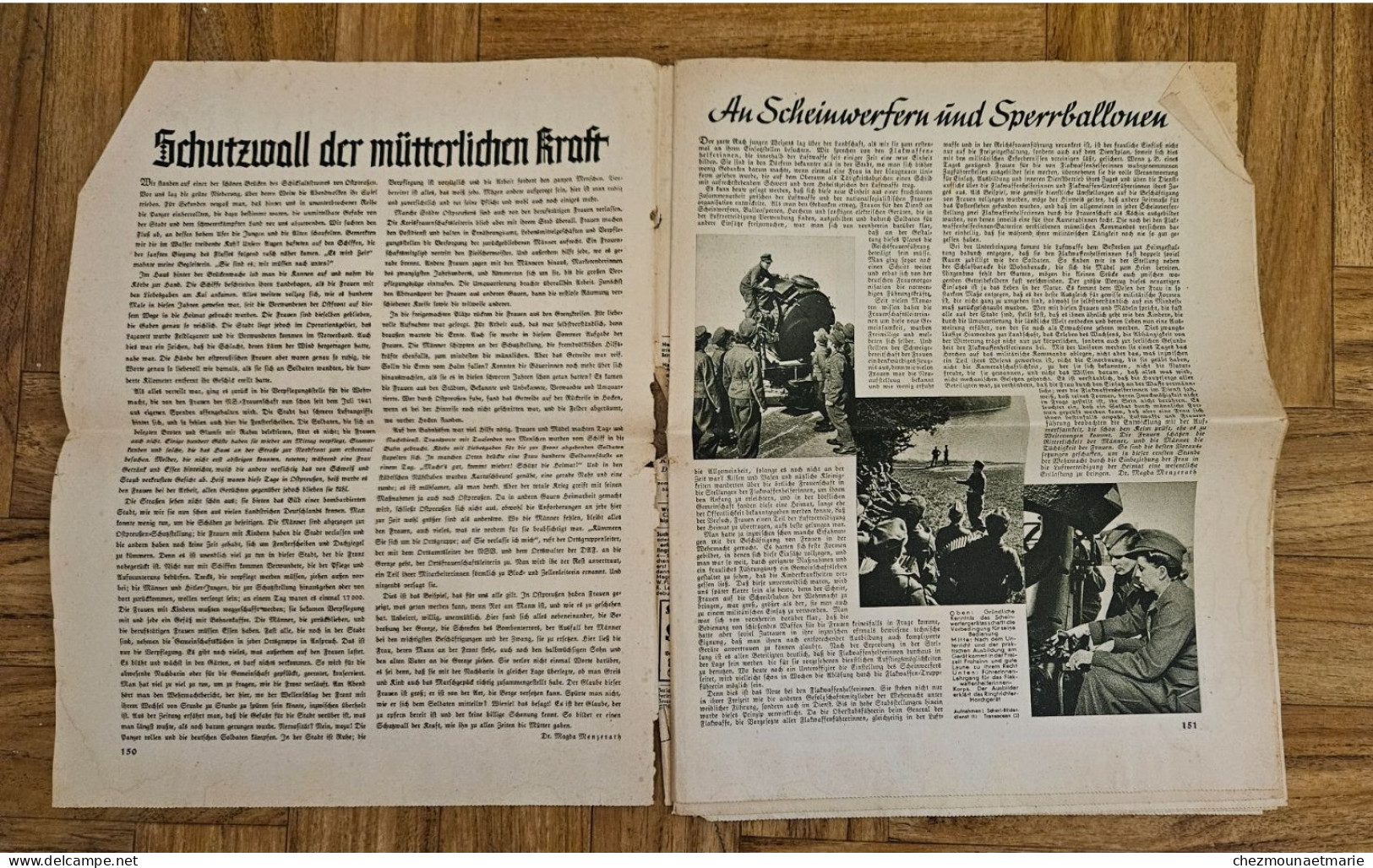 FRAUEN WARTE Die Einzige Parteiamtliche Frauenzeitschrift 1944 Heft 11 JOURNAL - 1950 - Today
