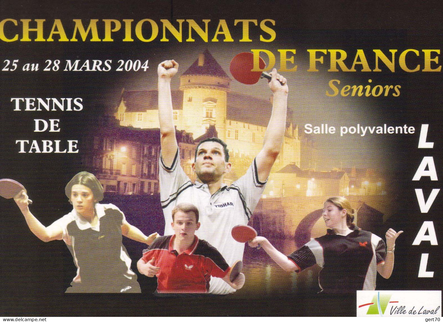 France 2004, 74th French TT Championships / 74èmes Championnats De France / Laval - Tischtennis