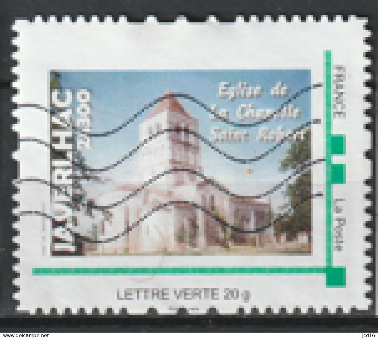 France Collector MONTIMBRAMOI JAVERLHAC Dordogne église Chapelle St Robert Oblitéré - Collectors