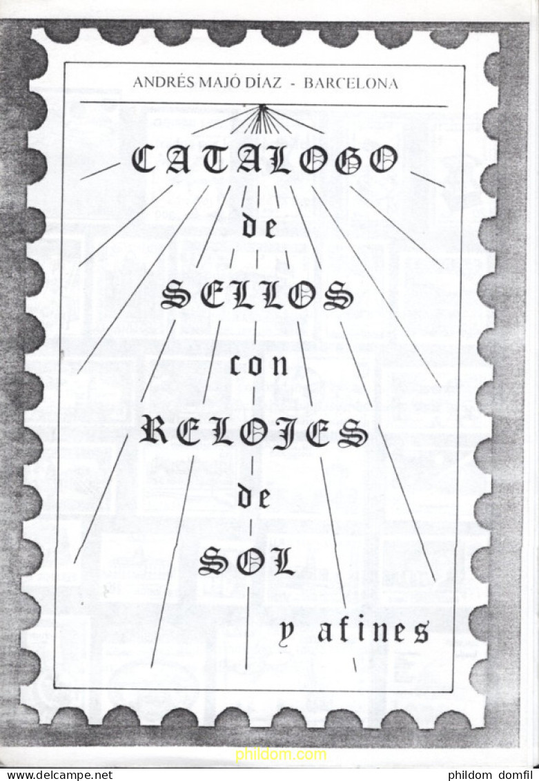 Catalogo De Sellos Con Relojes De Sol Y Afines - Temáticas